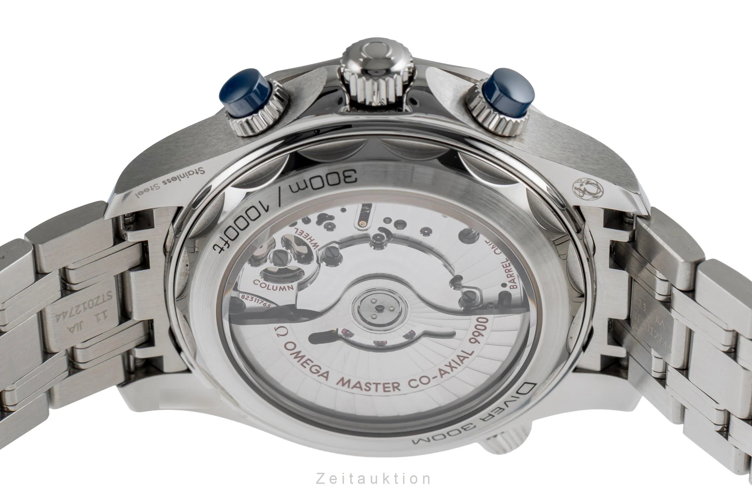Omega Seamaster chronograph steel automatic men's watch 210.30.44.51.03.001 LP: 9300EUR  [2503913] - Image 11
