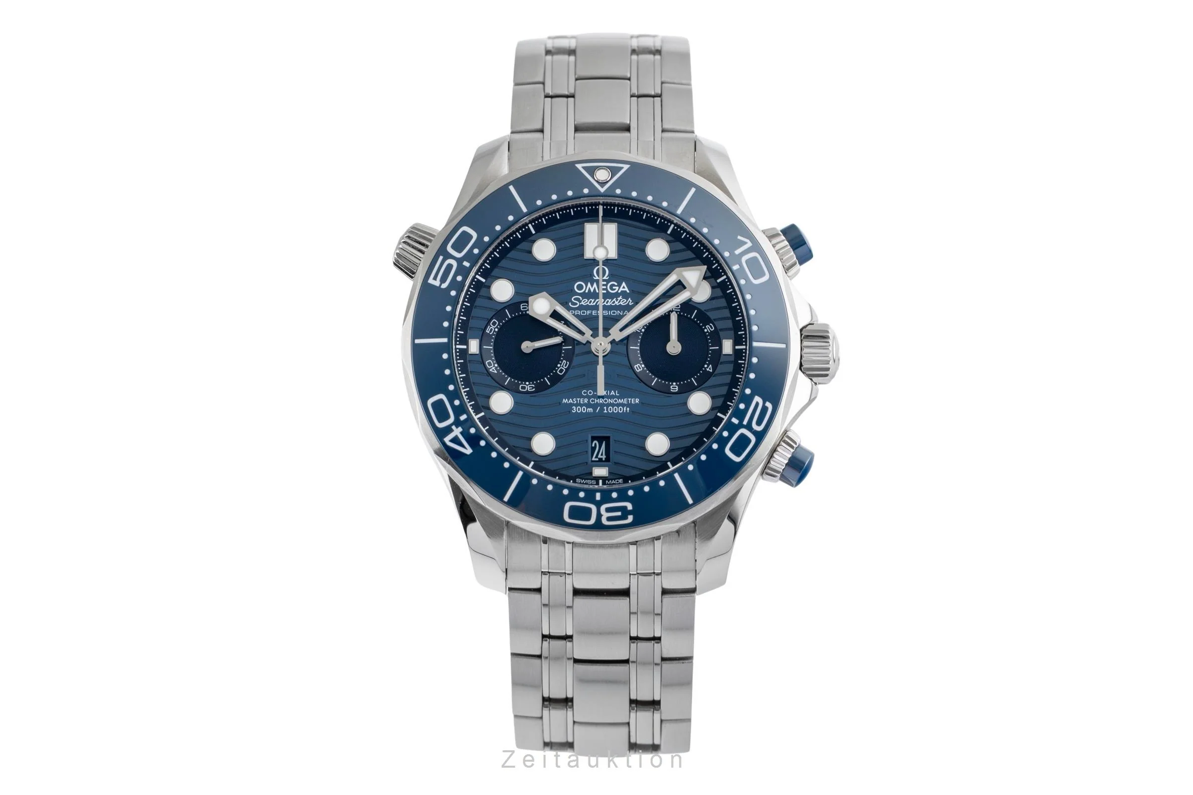 Omega Seamaster chronograph steel automatic men's watch 210.30.44.51.03.001 LP: 9300EUR  [2503913] - Image 5