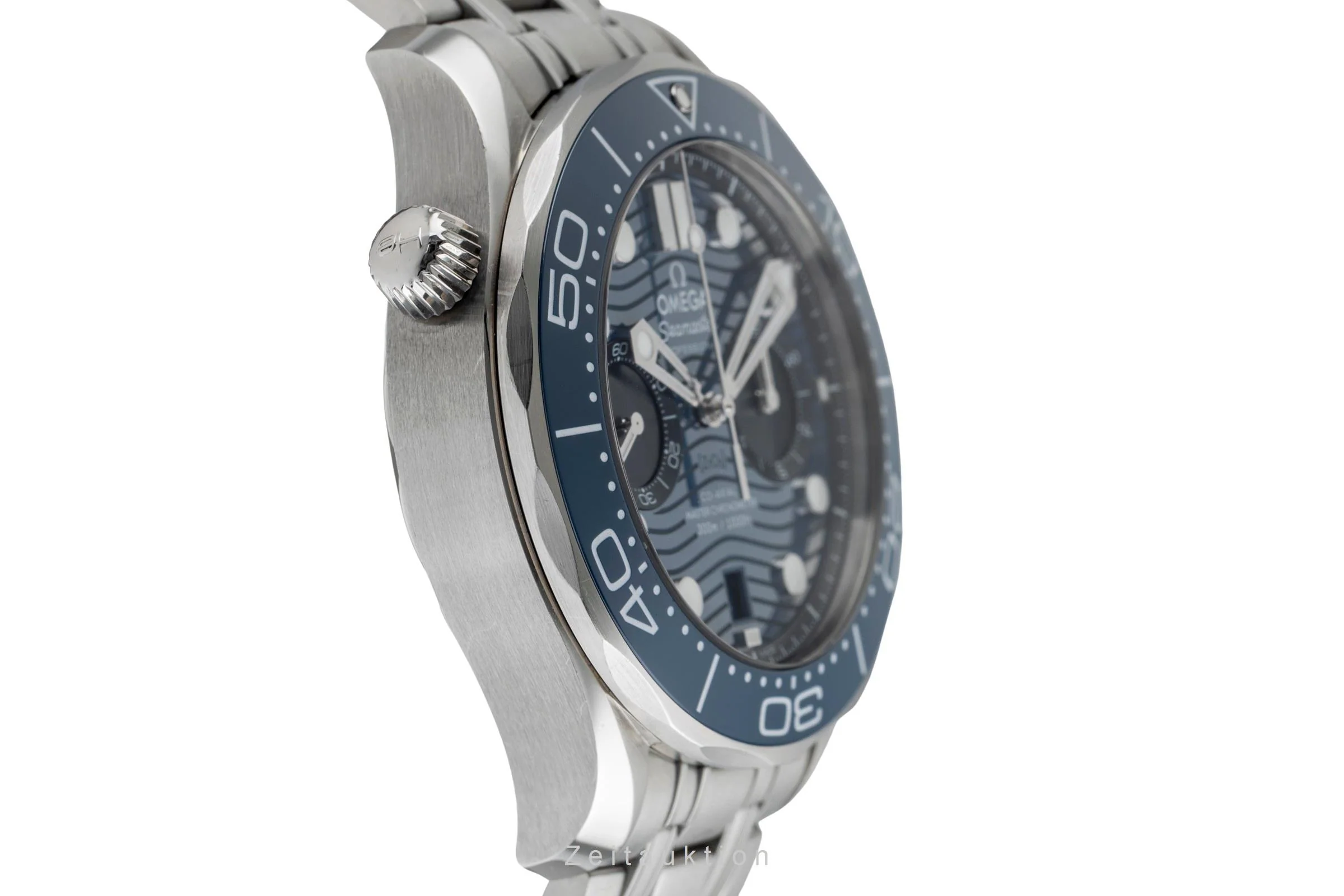 Omega Seamaster chronograph steel automatic men's watch 210.30.44.51.03.001 LP: 9300EUR  [2503913] - Image 8