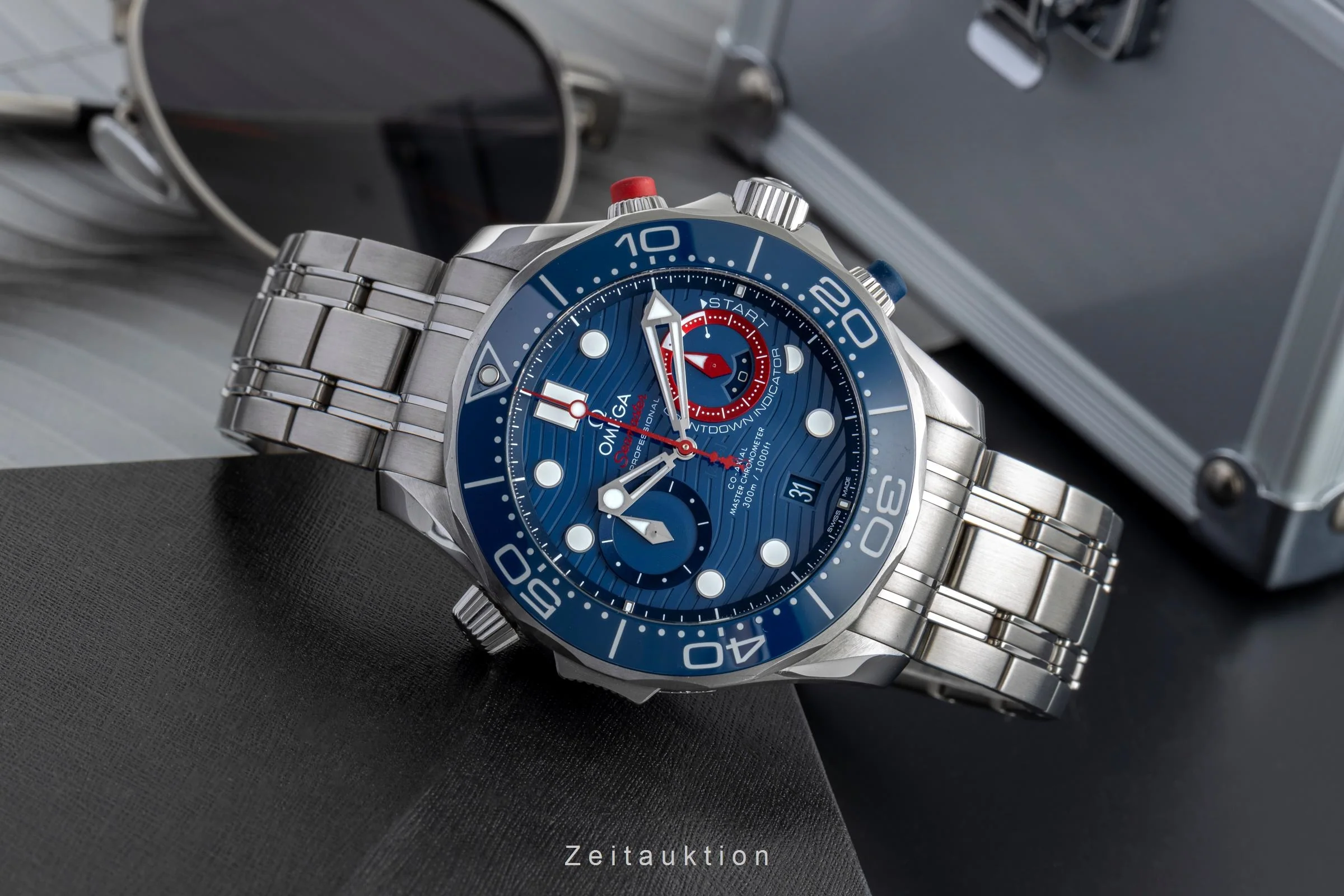 Omega Seamaster chronograph steel automatic men's watch 210.30.44.51.03.002  [2505474] - Image 3