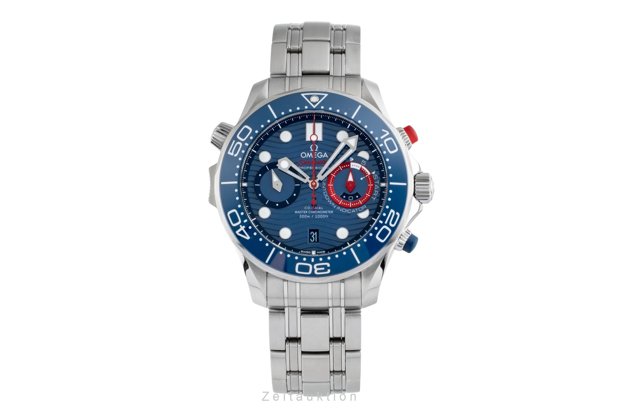 Omega Seamaster chronograph steel automatic men's watch 210.30.44.51.03.002  [2505474] - Image 5