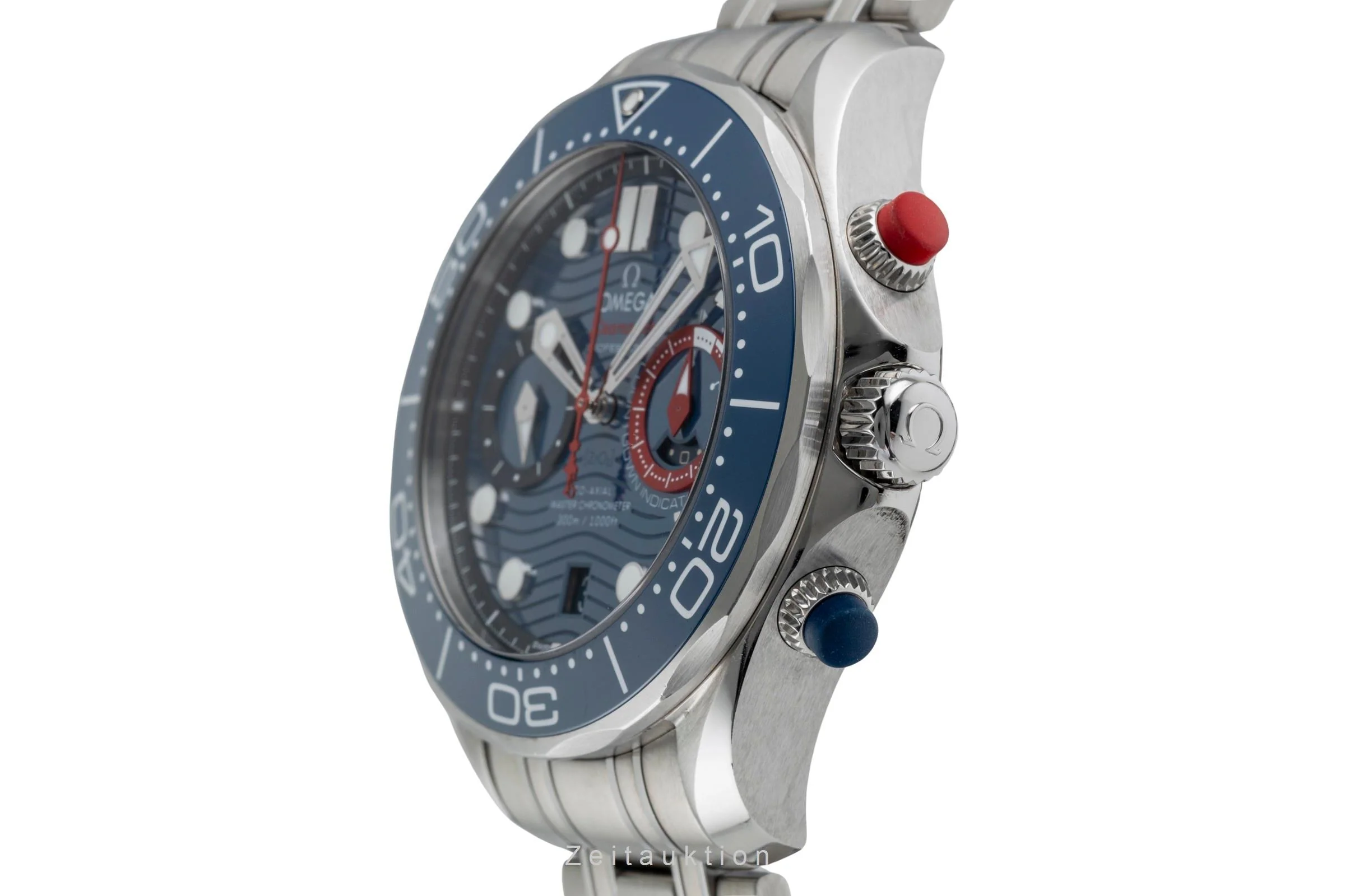 Omega Seamaster chronograph steel automatic men's watch 210.30.44.51.03.002  [2505474] - Image 7