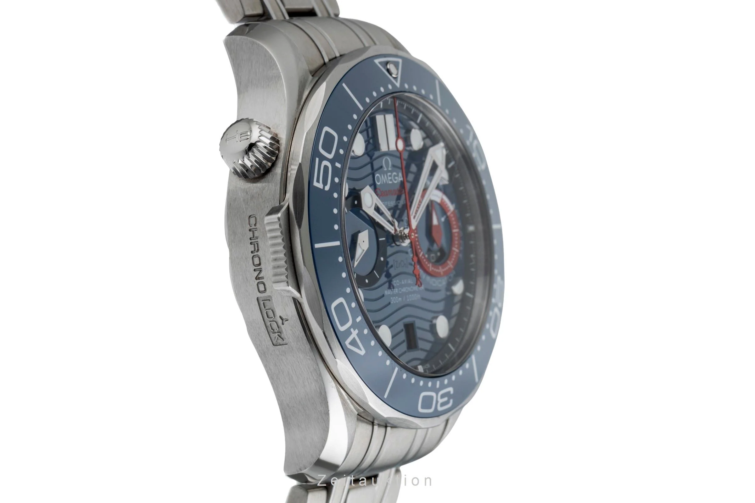Omega Seamaster chronograph steel automatic men's watch 210.30.44.51.03.002  [2505474] - Image 8