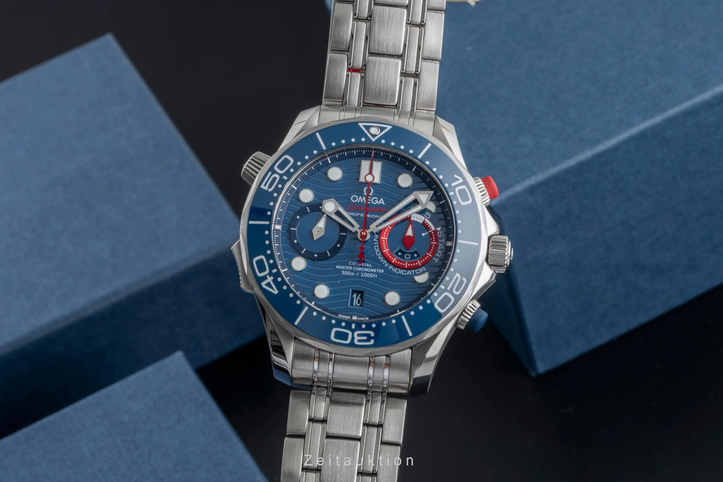 Omega Seamaster chronograph steel automatic men's watch 210.30.44.51.03.002  [2505871] - Image 2