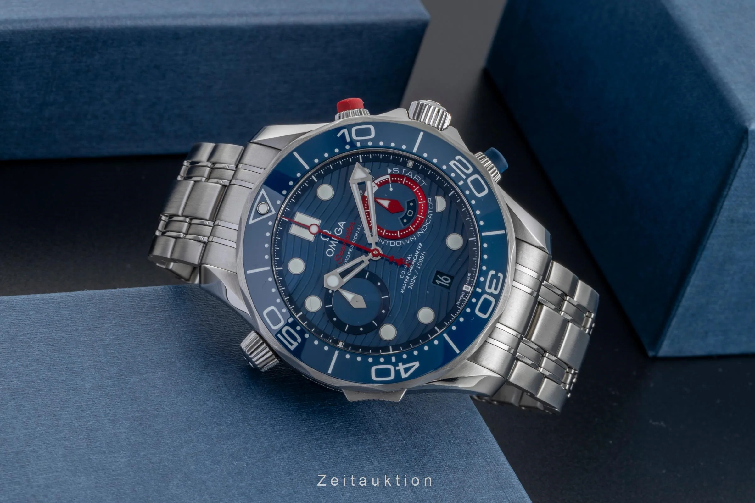 Omega Seamaster chronograph steel automatic men's watch 210.30.44.51.03.002  [2505871] - Image 3