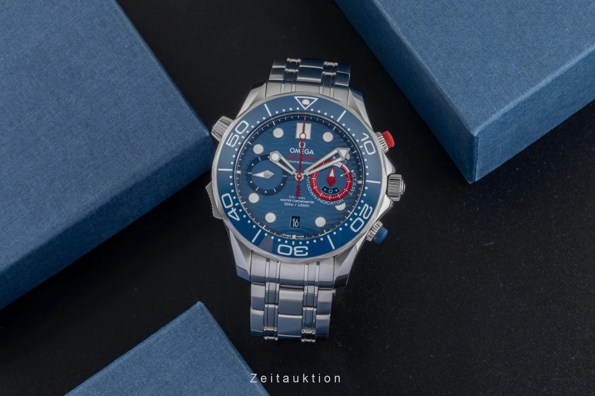 Omega Seamaster chronograph steel automatic men's watch 210.30.44.51.03.002  [2505871] - Image 4