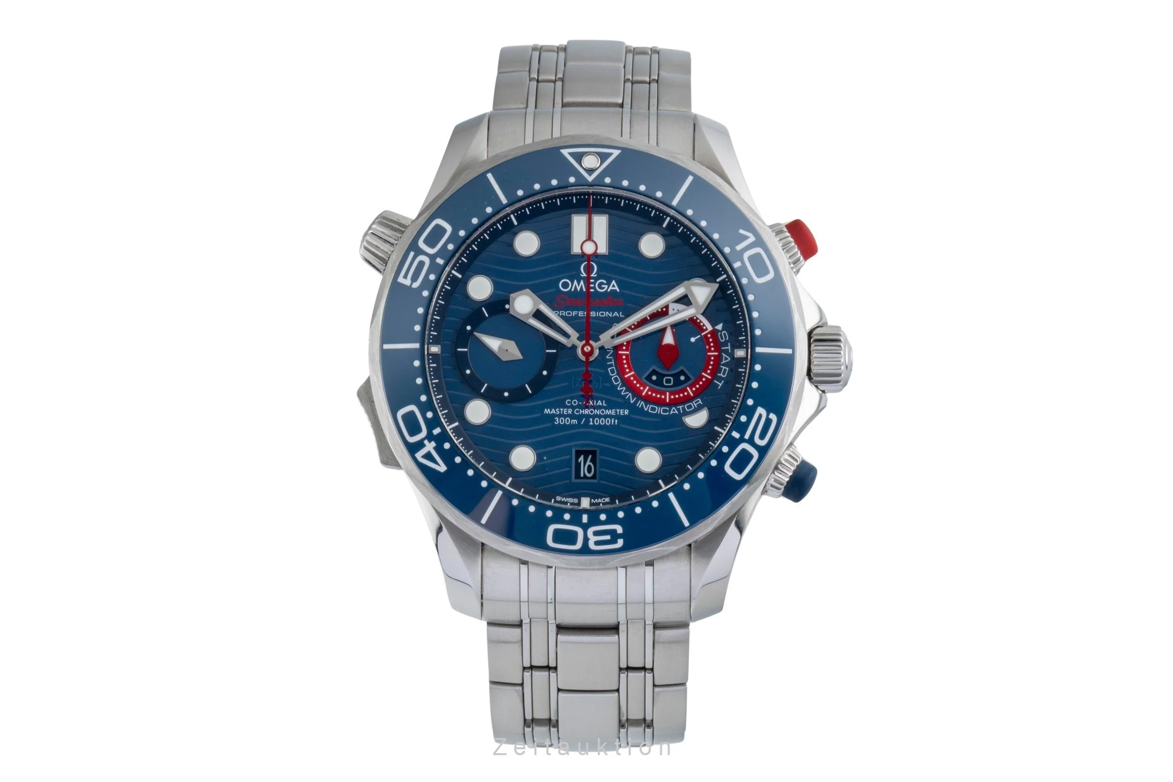 Omega Seamaster chronograph steel automatic men's watch 210.30.44.51.03.002  [2505871] - Image 5