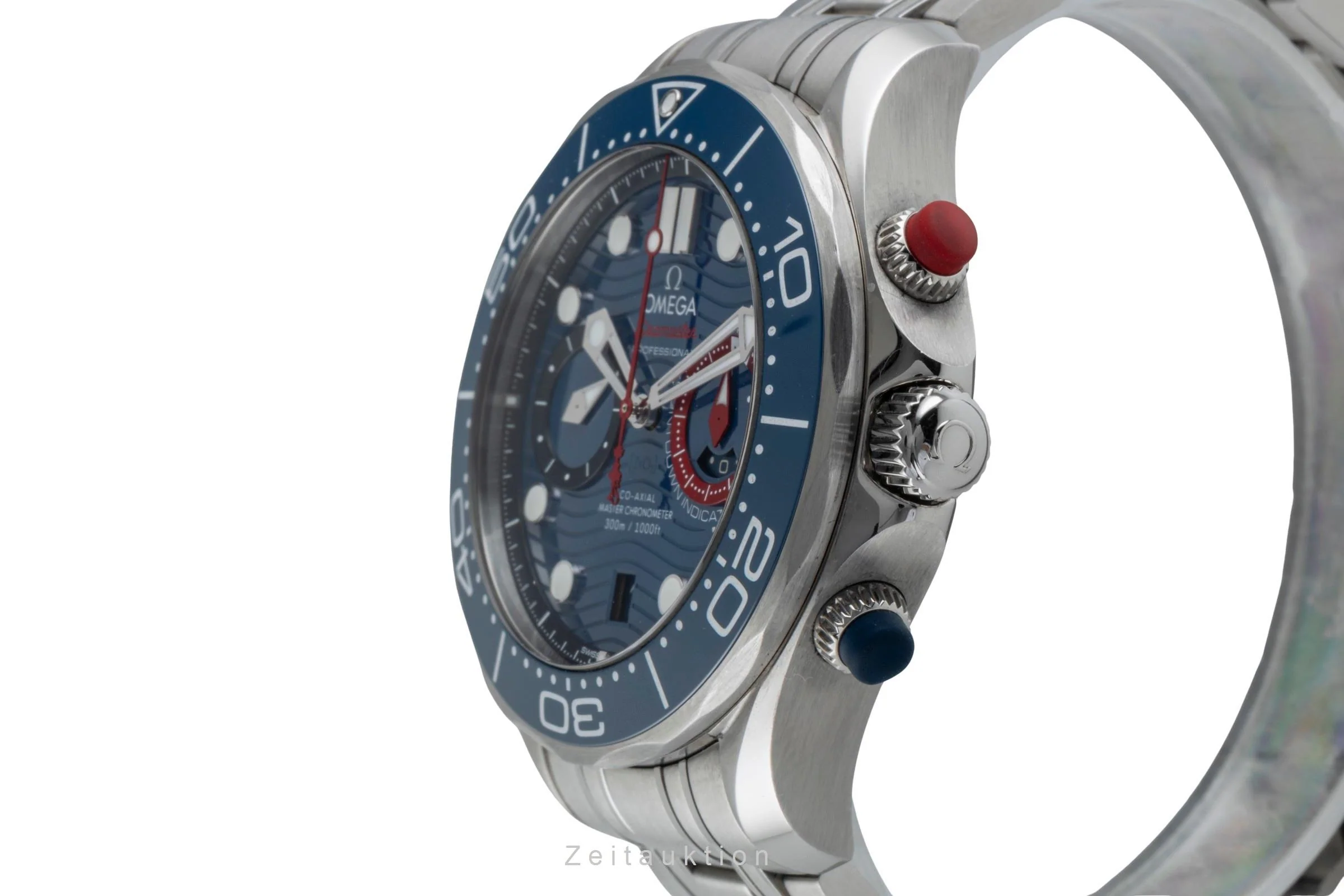 Omega Seamaster chronograph steel automatic men's watch 210.30.44.51.03.002  [2505871] - Image 7