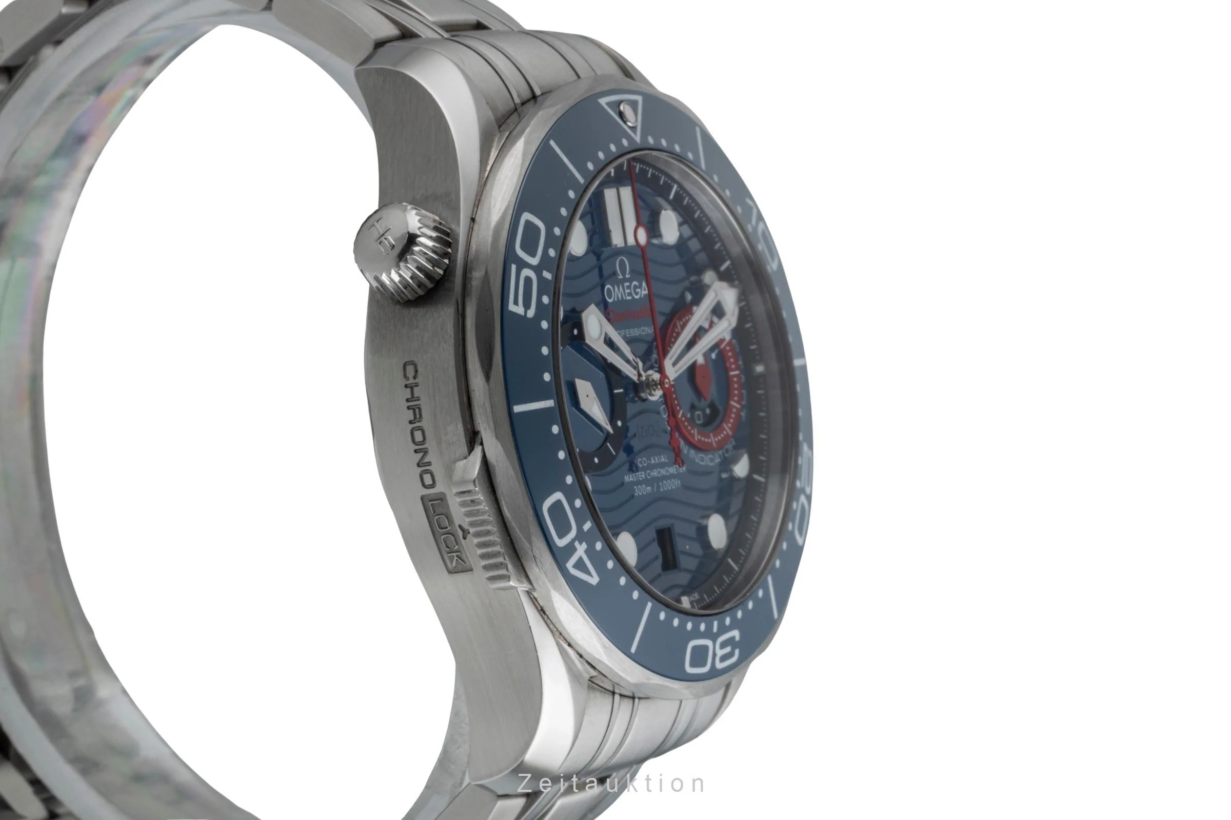 Omega Seamaster chronograph steel automatic men's watch 210.30.44.51.03.002  [2505871] - Image 8
