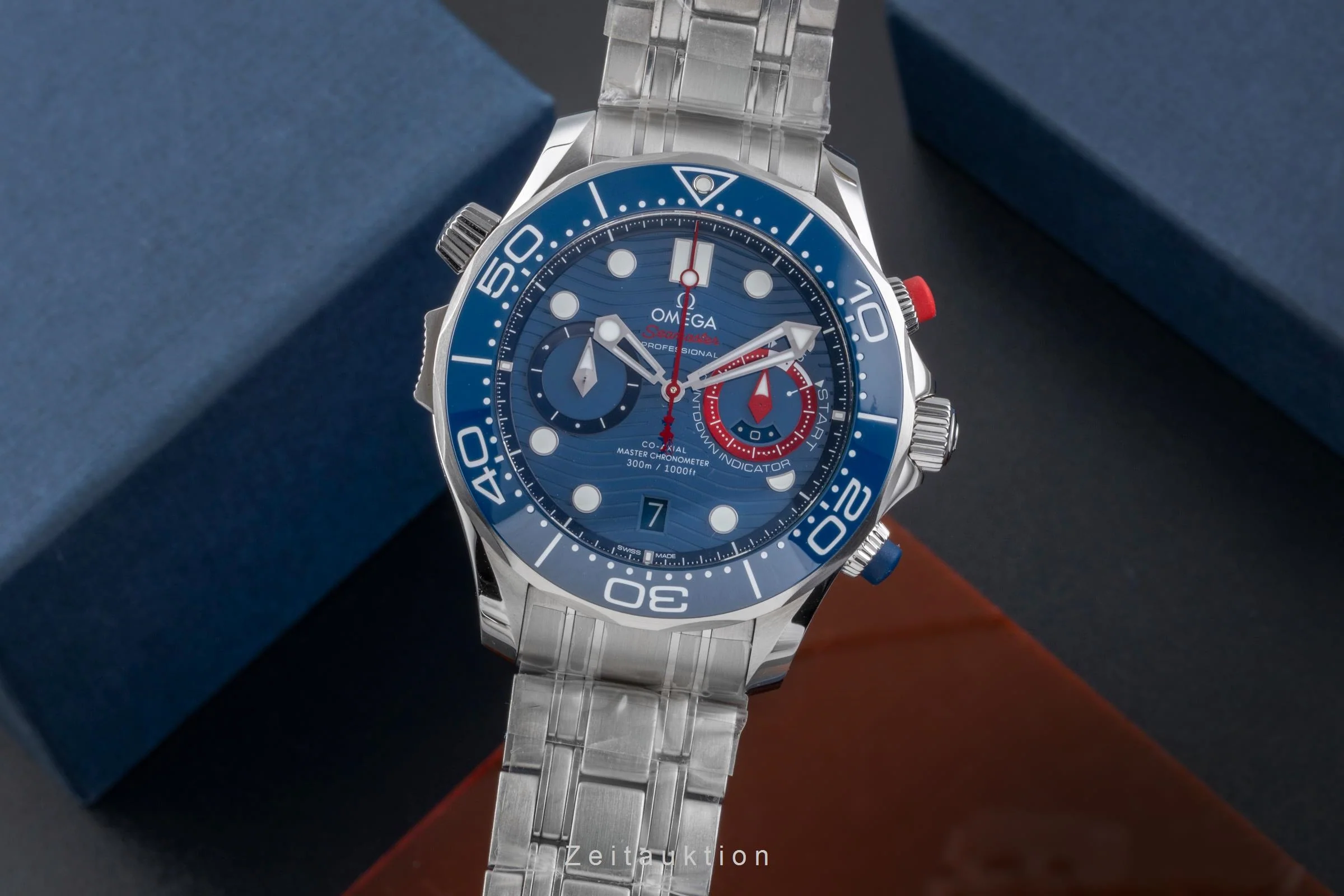 Omega Seamaster chronograph steel automatic men's watch 210.30.44.51.03.002  [2506387] - Image 2
