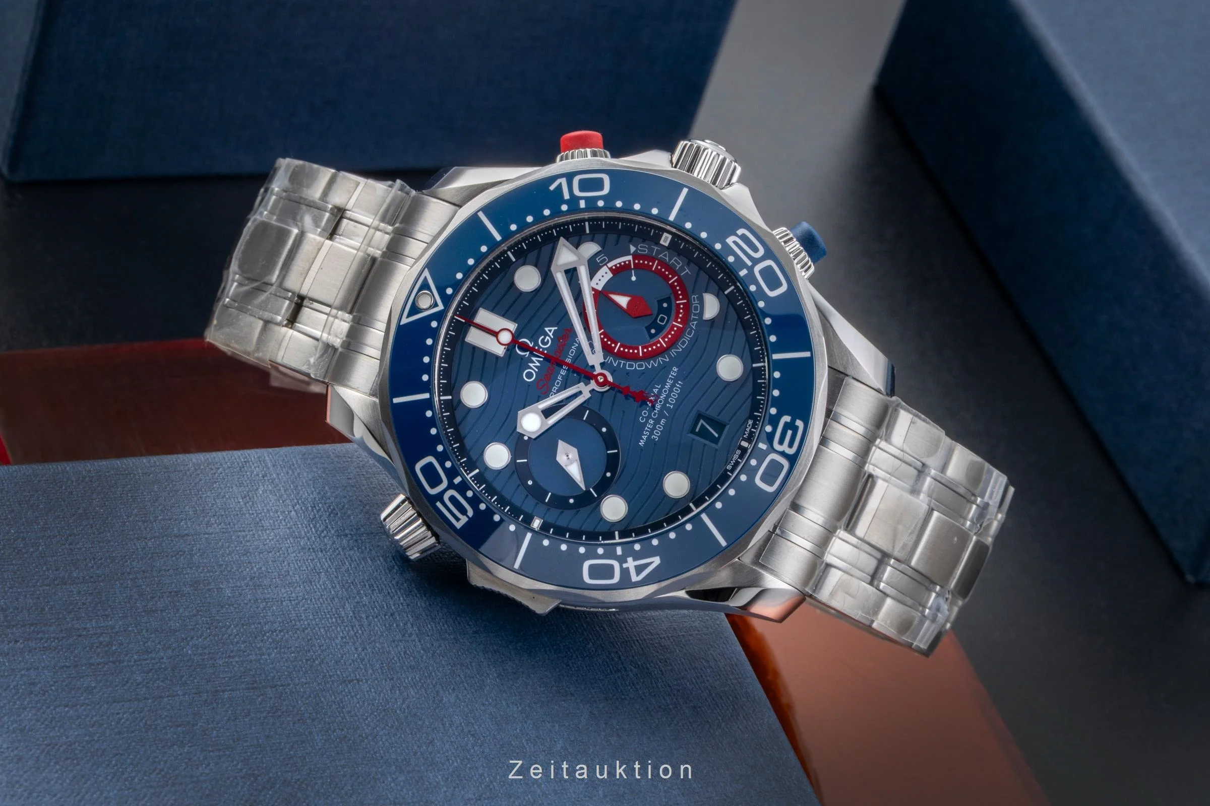 Omega Seamaster chronograph steel automatic men's watch 210.30.44.51.03.002  [2506387] - Image 3