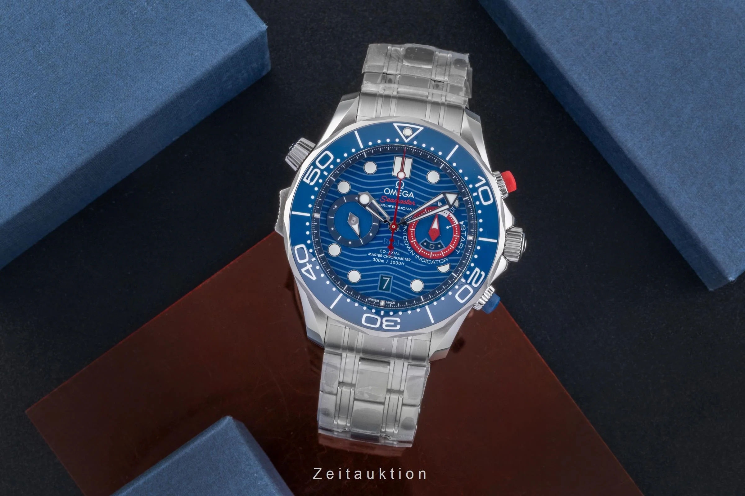Omega Seamaster chronograph steel automatic men's watch 210.30.44.51.03.002  [2506387] - Image 4