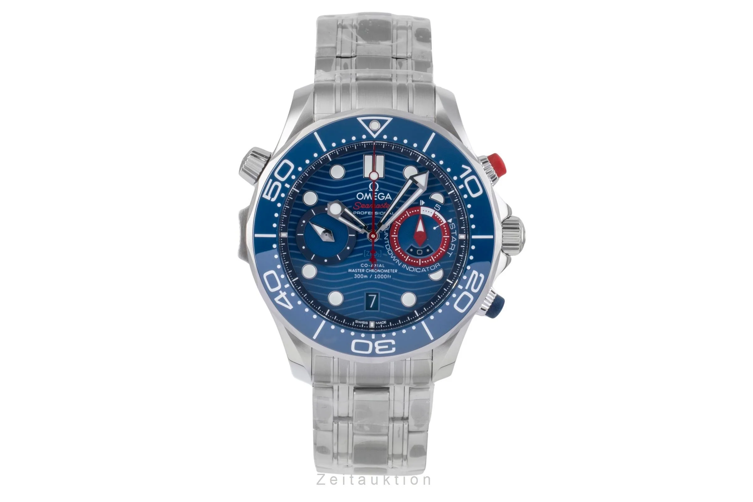 Omega Seamaster chronograph steel automatic men's watch 210.30.44.51.03.002  [2506387] - Image 5