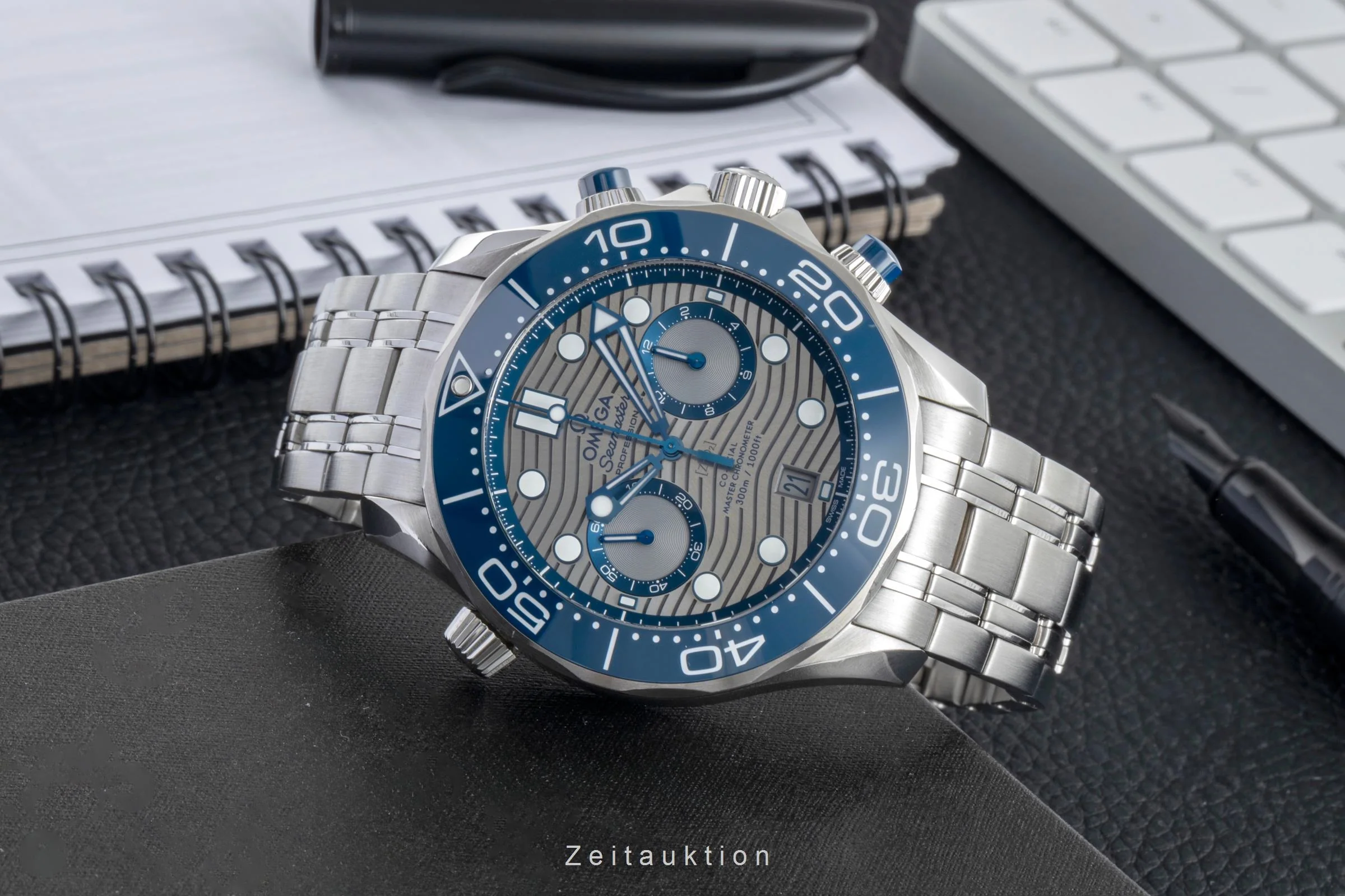 Omega Seamaster chronograph steel automatic men's watch 210.30.44.51.06.001 LP: 9300EUR  [2504409] - Image 3