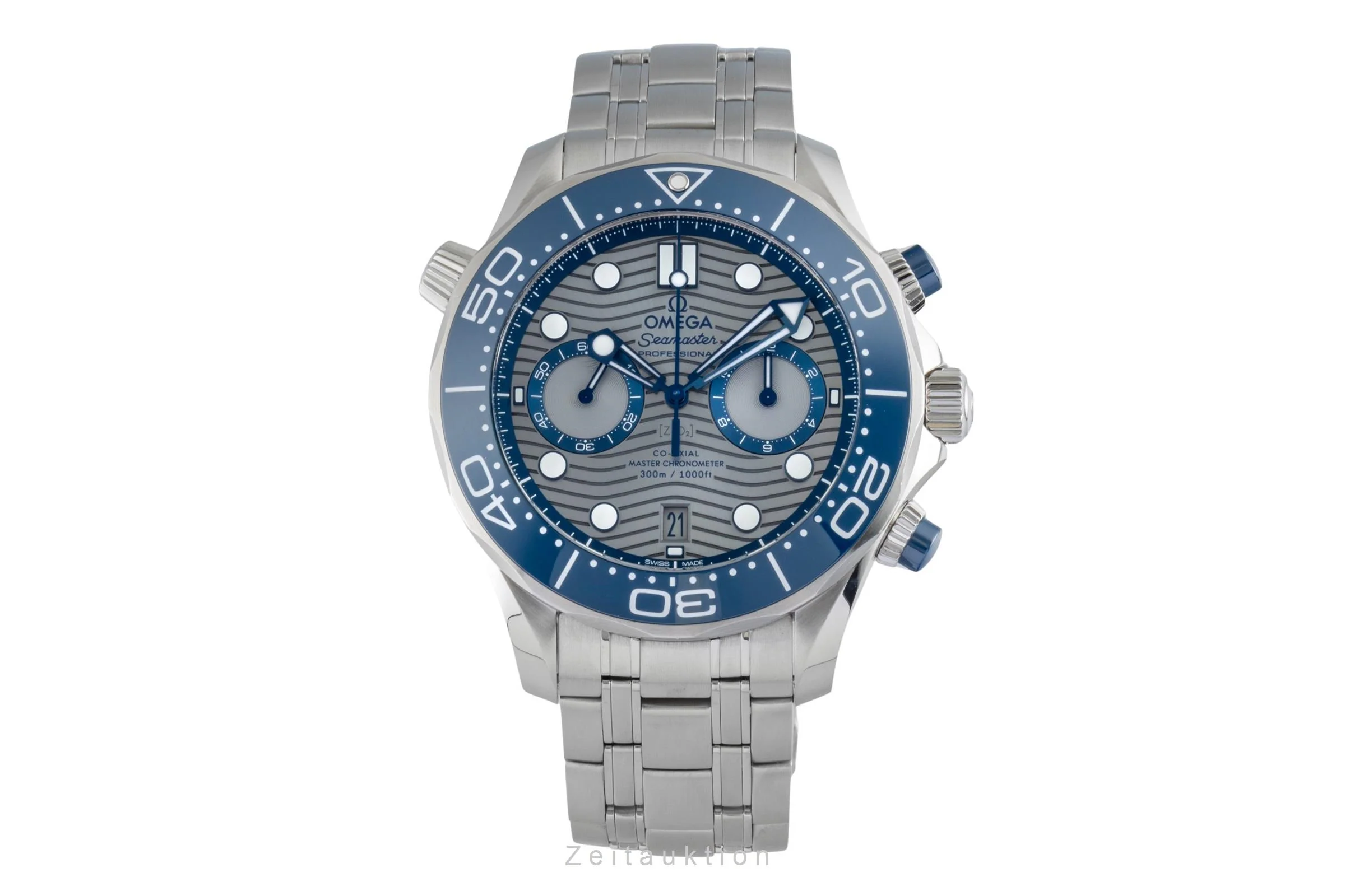 Omega Seamaster chronograph steel automatic men's watch 210.30.44.51.06.001 LP: 9300EUR  [2504409] - Image 5