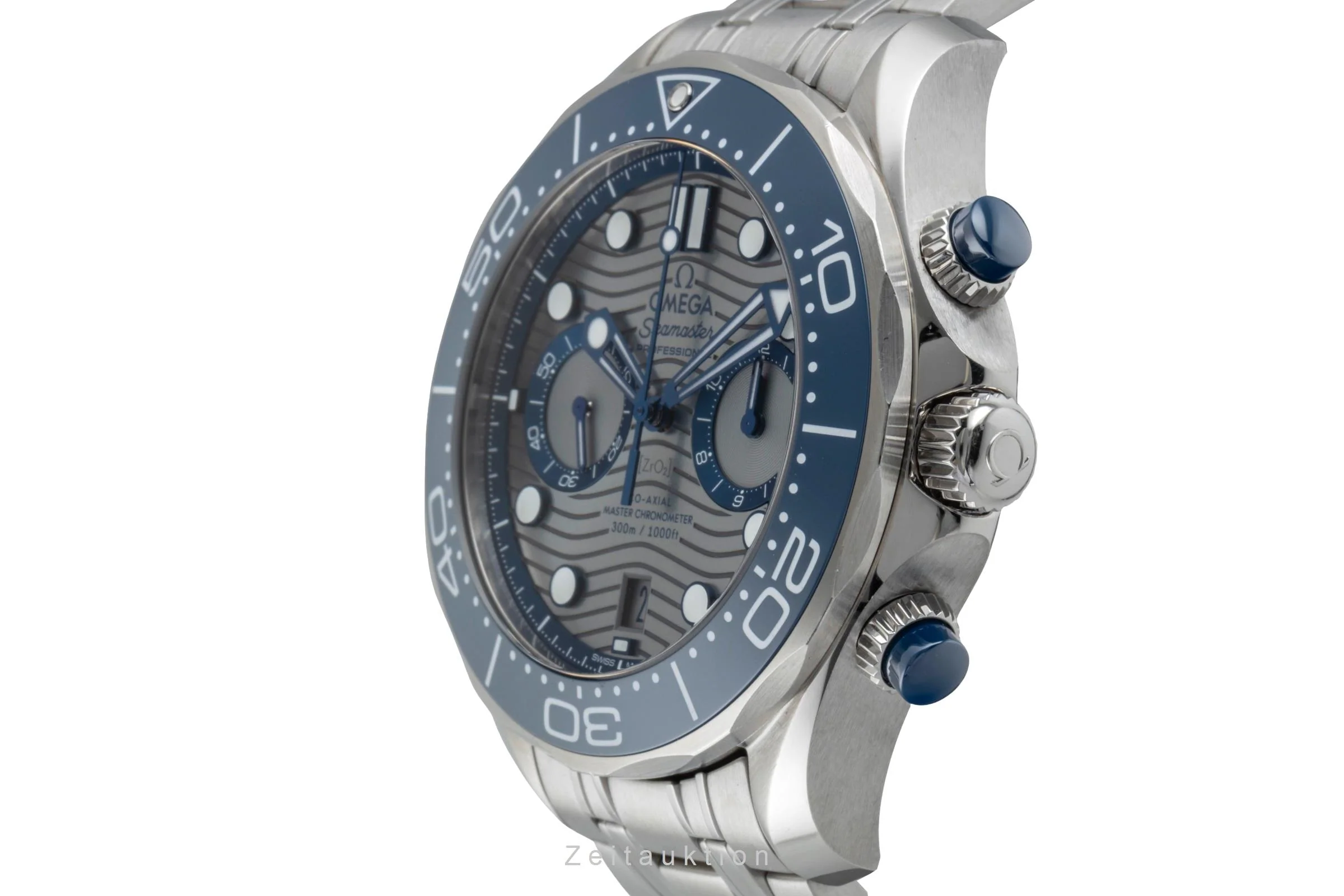 Omega Seamaster chronograph steel automatic men's watch 210.30.44.51.06.001 LP: 9300EUR  [2504409] - Image 7