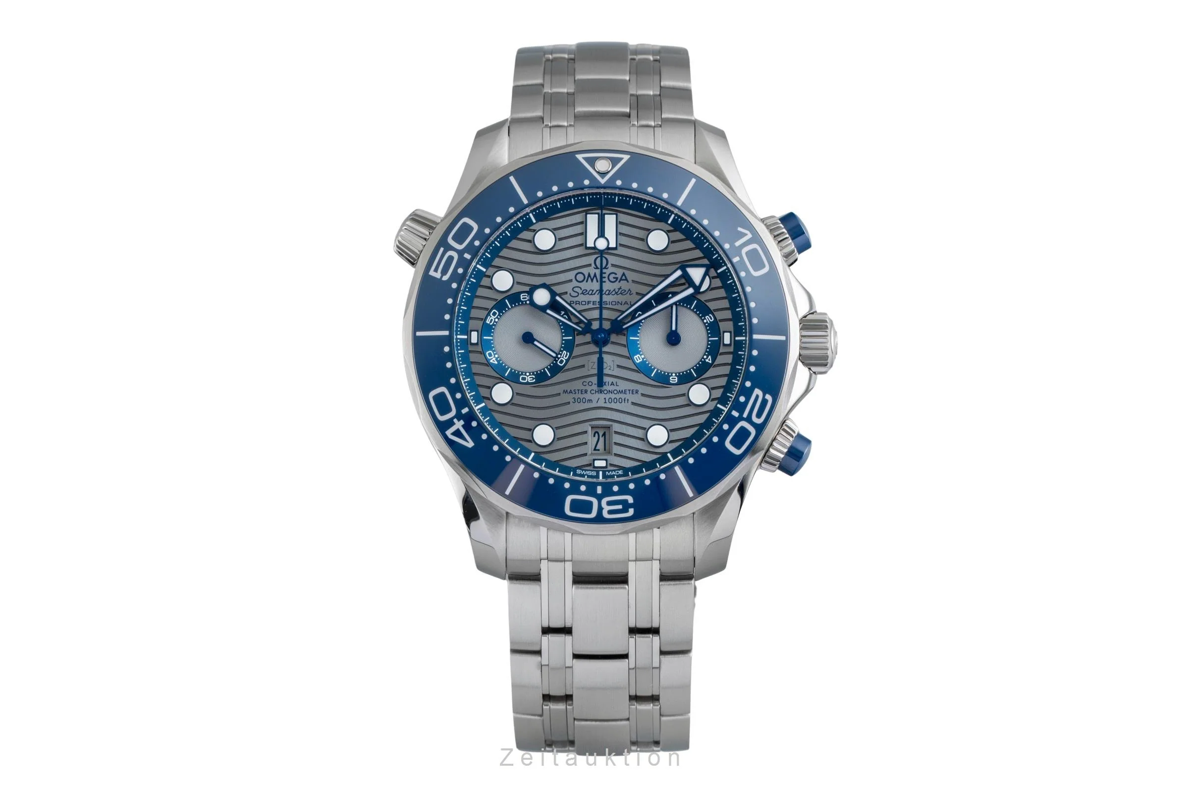 Omega Seamaster chronograph steel automatic men's watch 210.30.44.51.06.001 LP: 9300EUR  [2505415] - Image 5