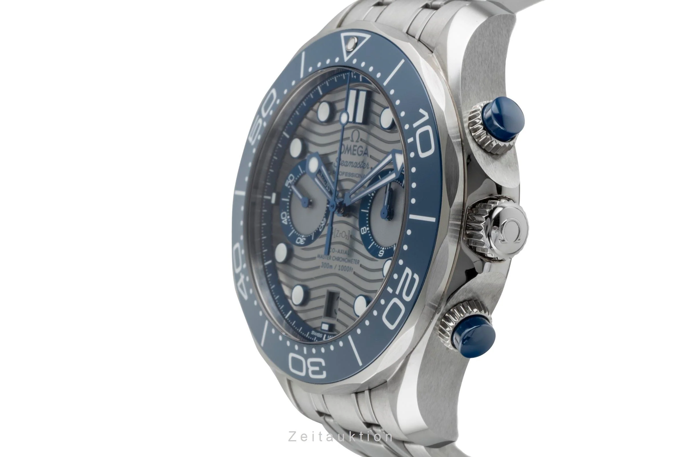 Omega Seamaster chronograph steel automatic men's watch 210.30.44.51.06.001 LP: 9300EUR  [2506203] - Image 7