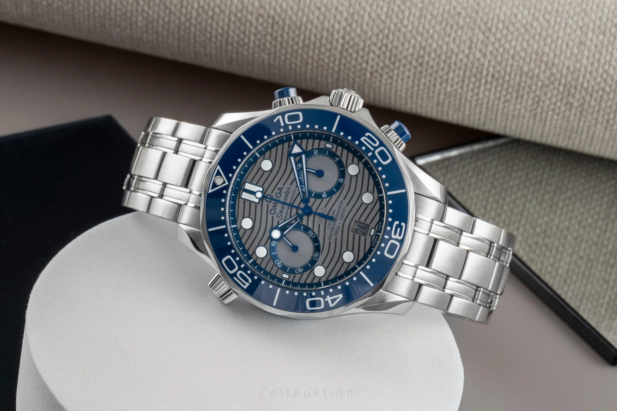 Omega Seamaster chronograph steel automatic men's watch 210.30.44.51.06.001 LP: 9300EUR  [2600433] - Image 3