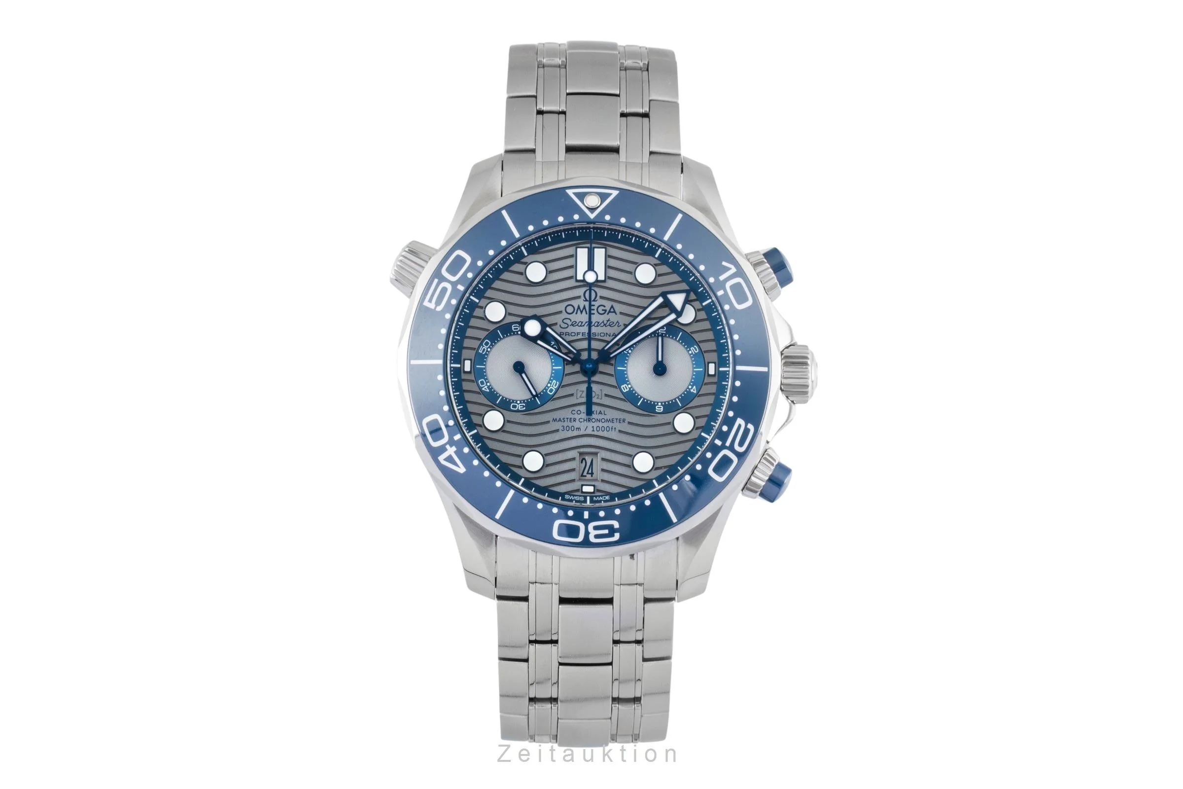 Omega Seamaster chronograph steel automatic men's watch 210.30.44.51.06.001 LP: 9300EUR  [2600433] - Image 5