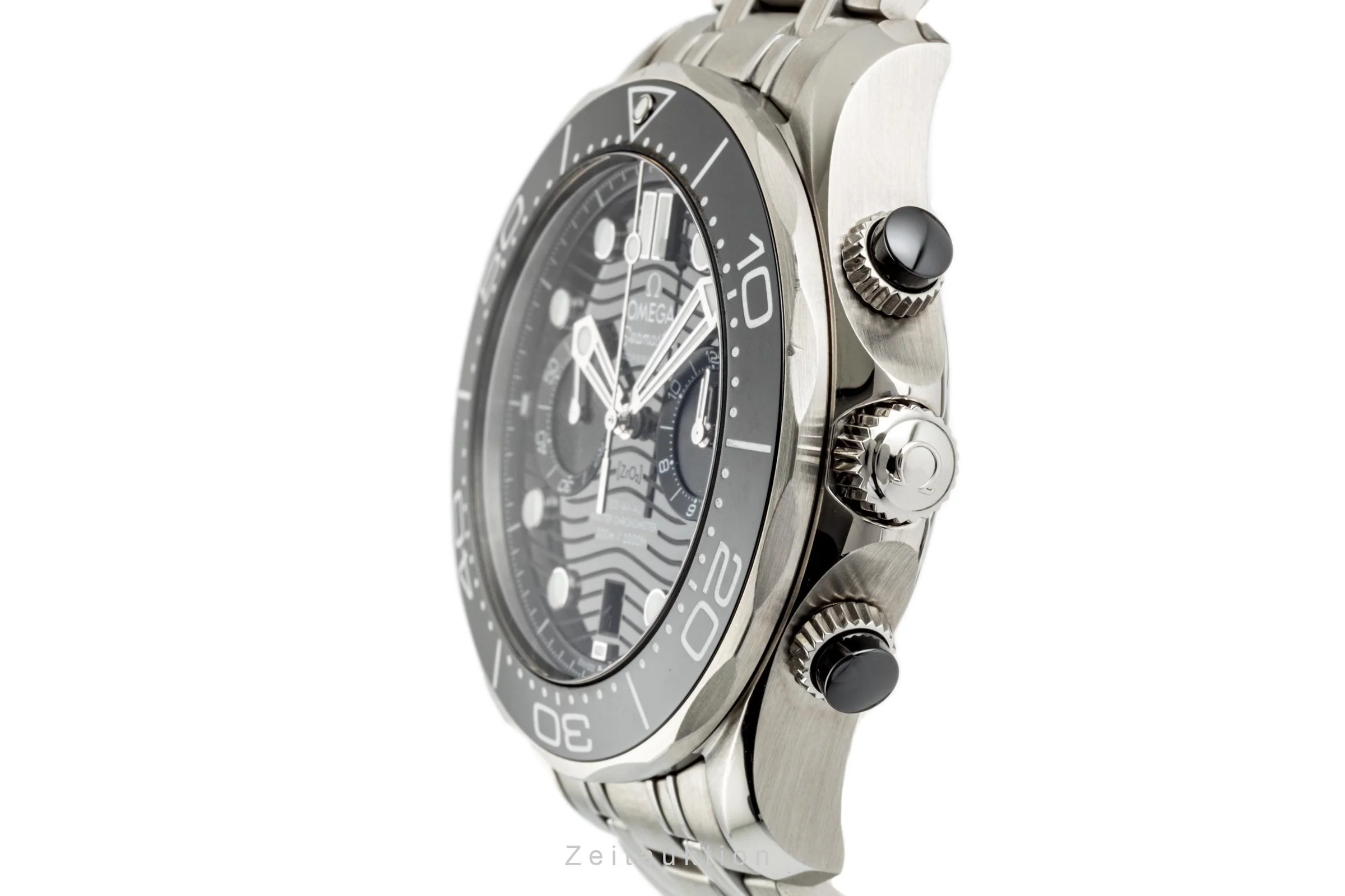 Omega Seamaster chronograph steel automatic men's watch 210.32.44.51.01.001 LP: 8700EUR  [2303086] - Image 6