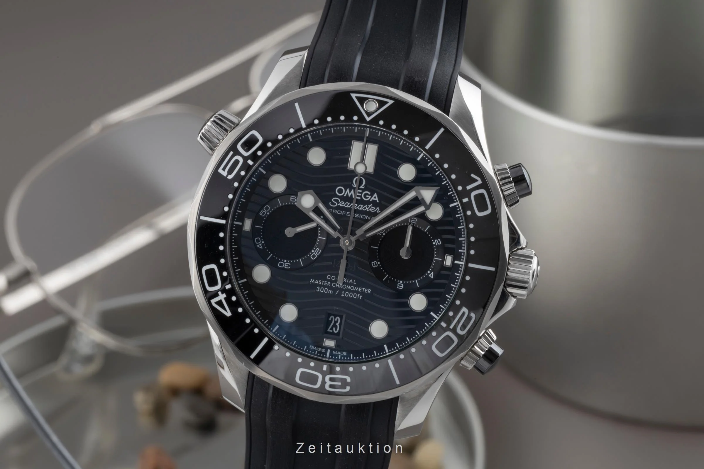 Omega Seamaster chronograph steel automatic men's watch 210.32.44.51.01.001 LP: 9000EUR  [2503831] - Image 2