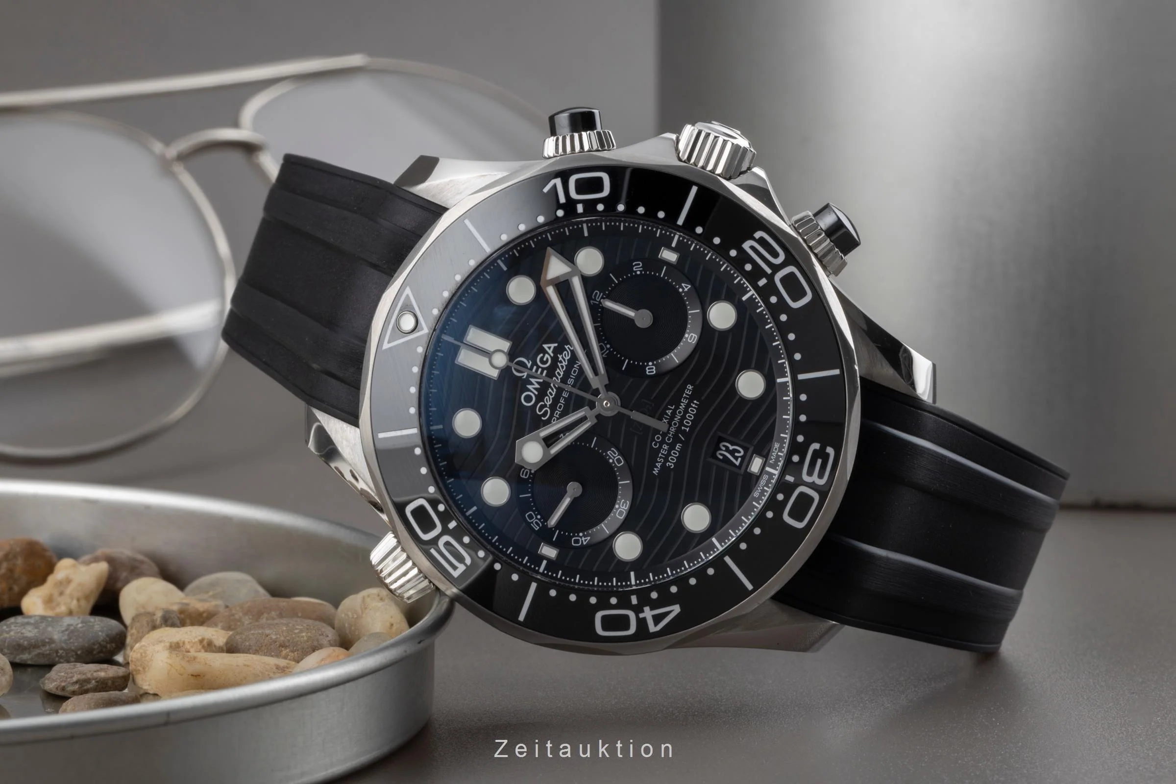 Omega Seamaster chronograph steel automatic men's watch 210.32.44.51.01.001 LP: 9000EUR  [2503831] - Image 3