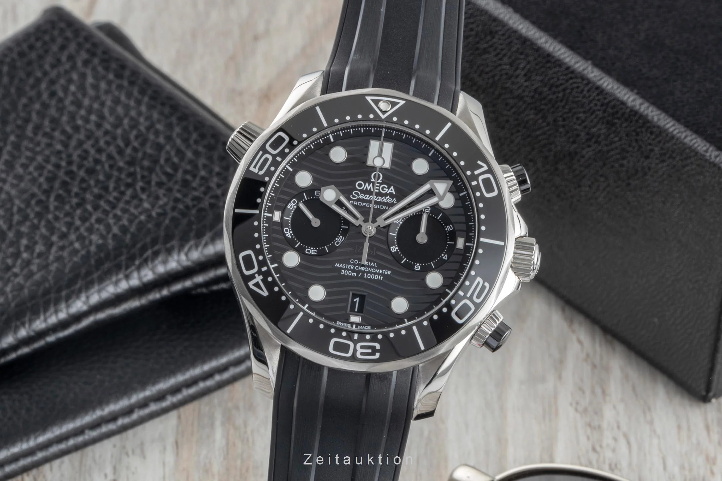 Omega Seamaster chronograph steel automatic men's watch 210.32.44.51.01.001 LP: 9000EUR  [2600238] - Image 2