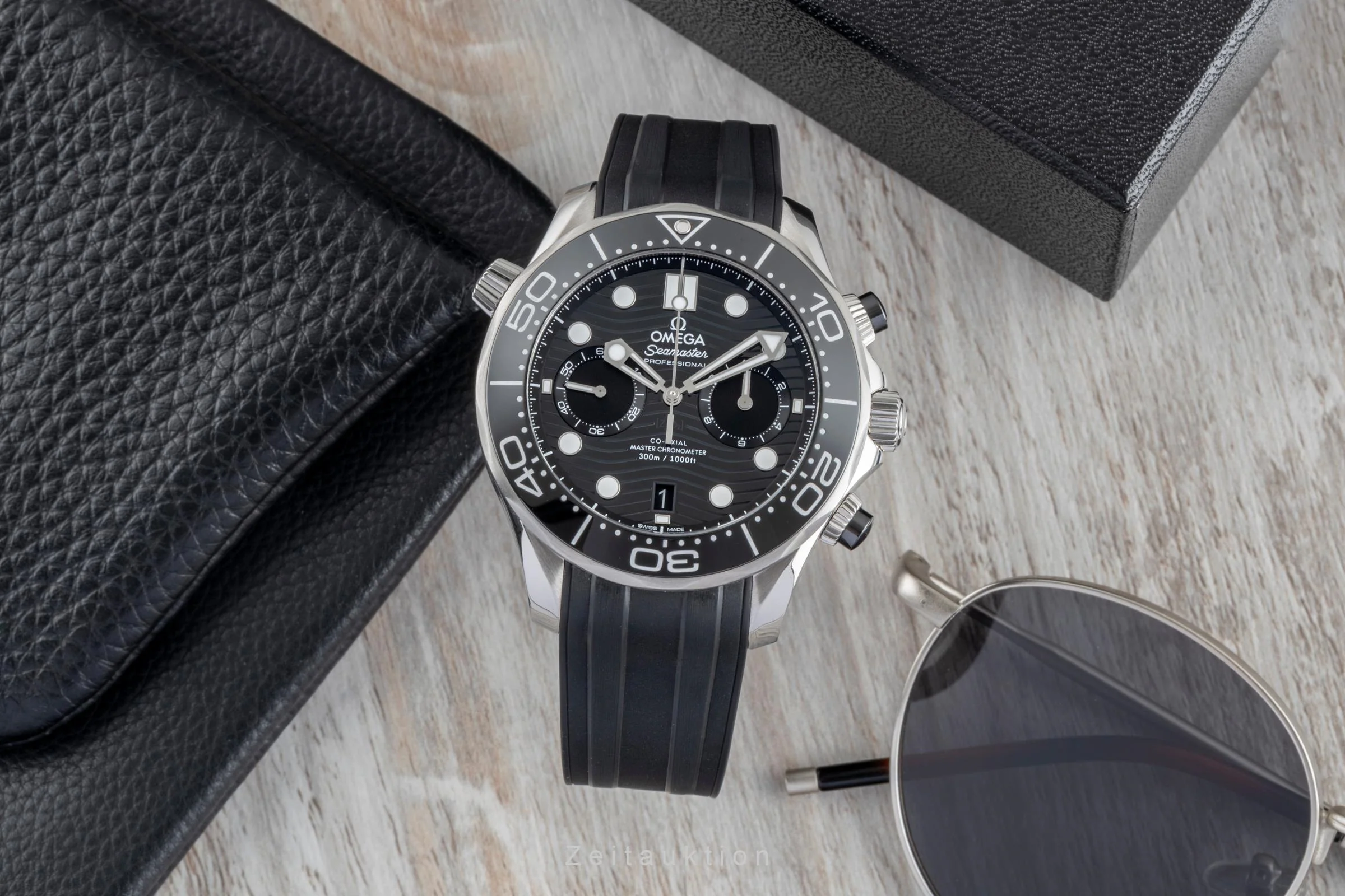 Omega Seamaster chronograph steel automatic men's watch 210.32.44.51.01.001 LP: 9000EUR  [2600238] - Image 4
