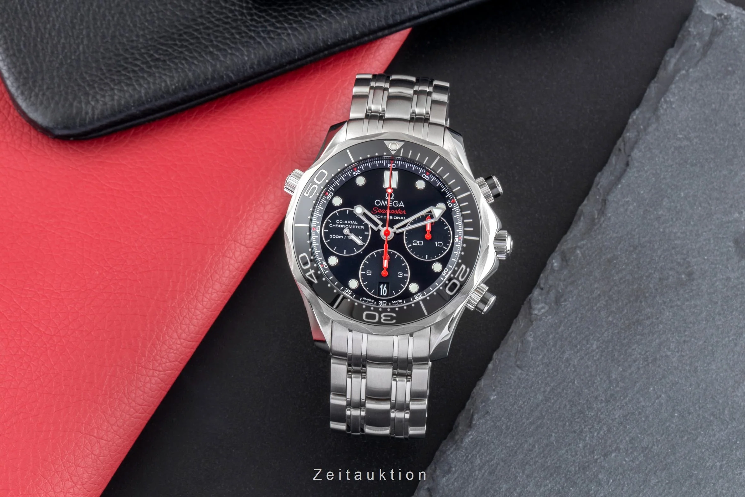Omega Seamaster chronograph steel automatic men's watch 212.30.42.50.01.001 LP: 9300EUR  [2505808] - Image 4