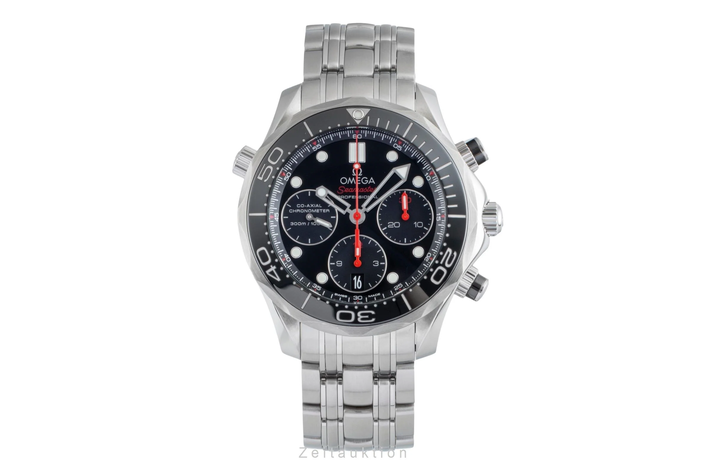 Omega Seamaster chronograph steel automatic men's watch 212.30.42.50.01.001 LP: 9300EUR  [2505808] - Image 5