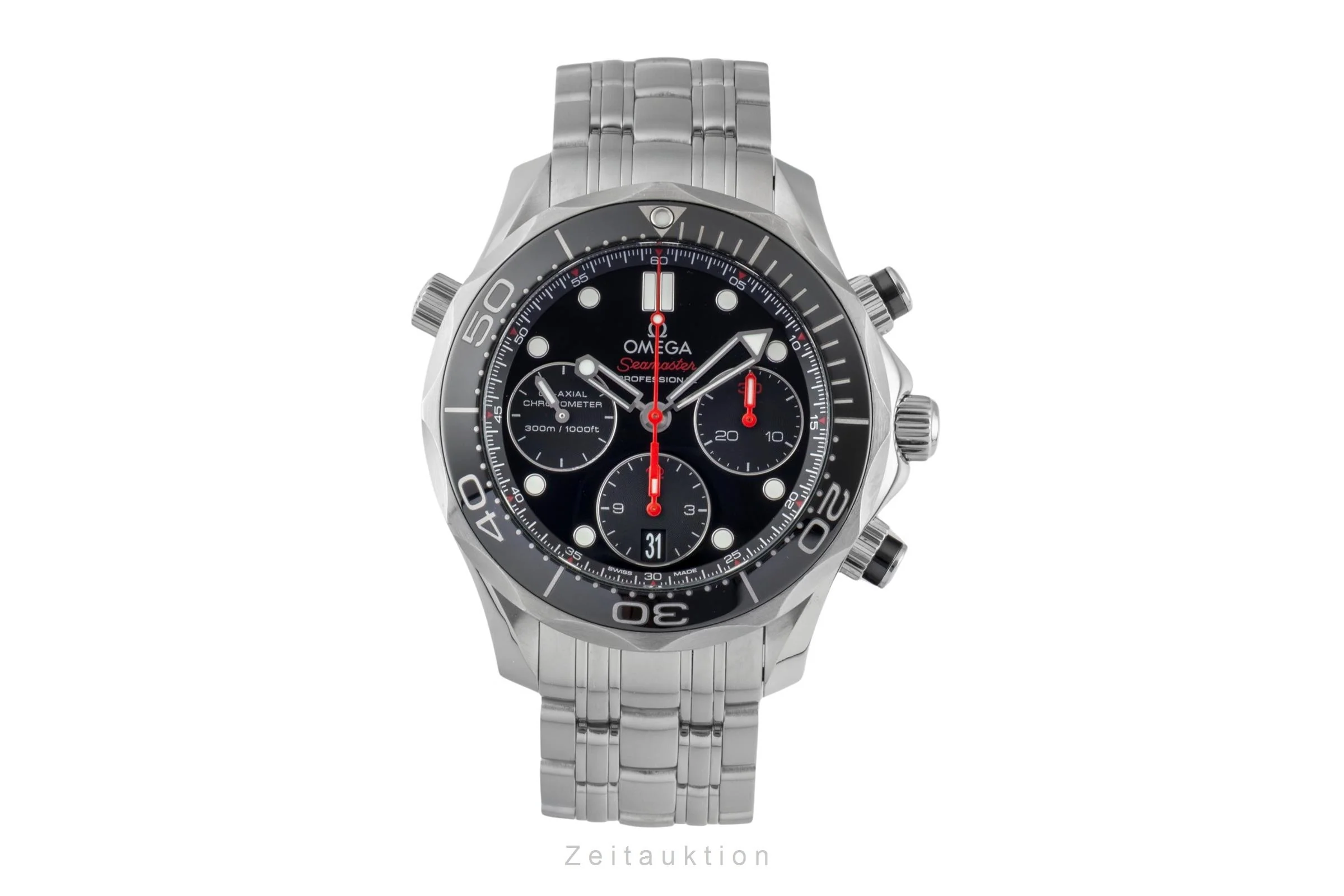 Omega Seamaster chronograph steel automatic men's watch 212.30.42.50.01.001 LP: 9300EUR  [2600827] - Image 5
