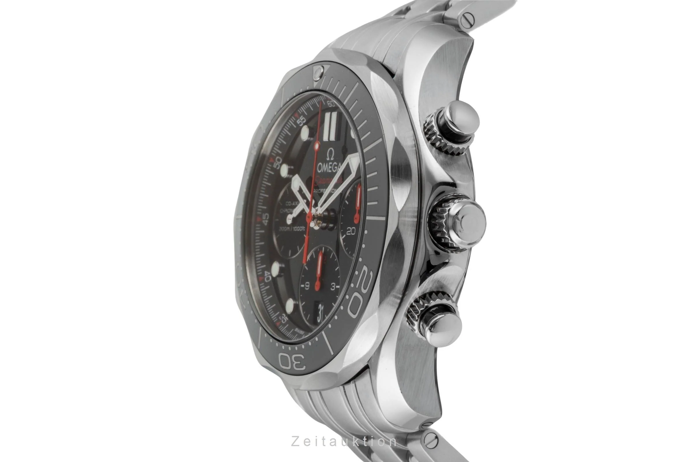 Omega Seamaster chronograph steel automatic men's watch 212.30.42.50.01.001 LP: 9300EUR  [2600827] - Image 7