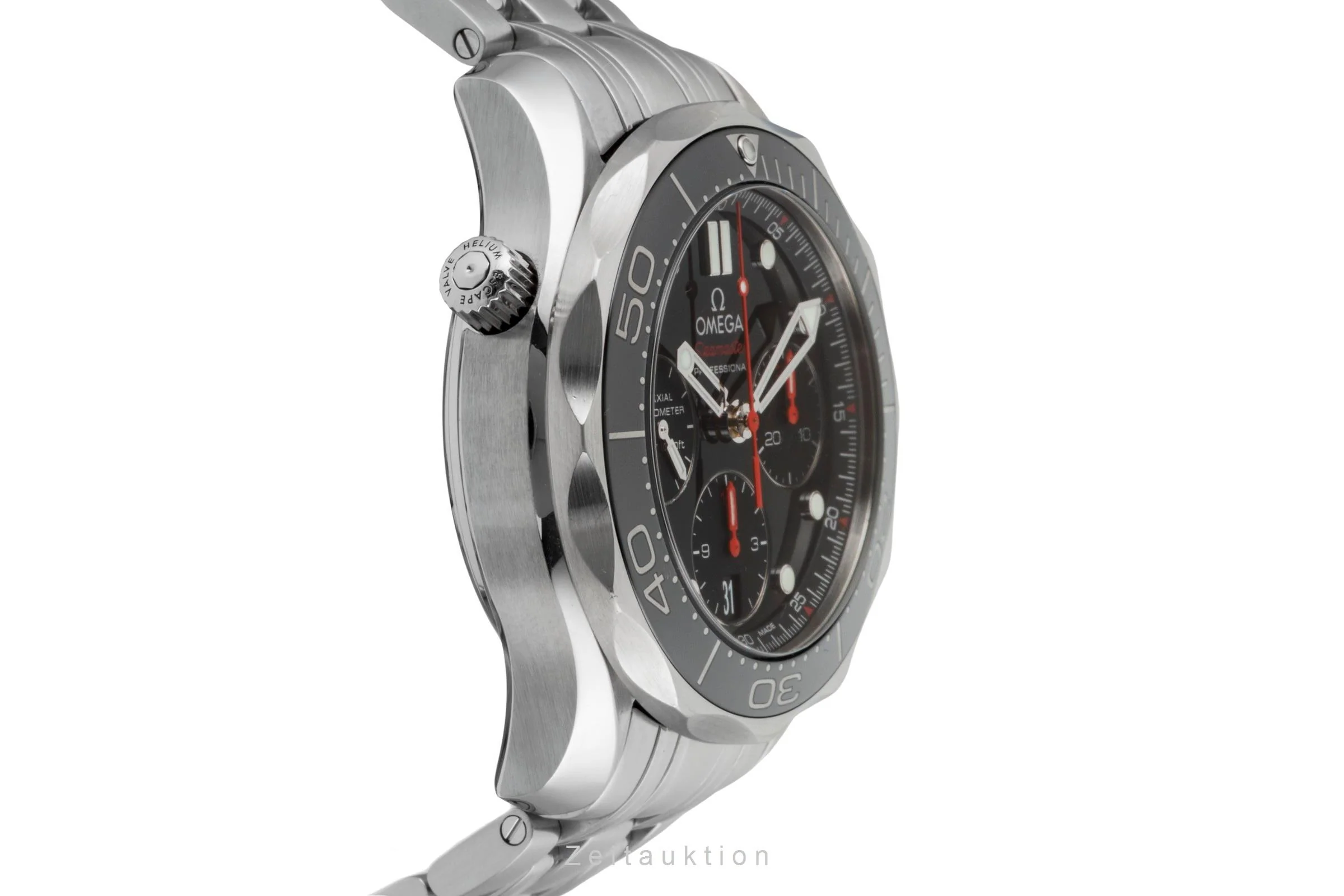 Omega Seamaster chronograph steel automatic men's watch 212.30.42.50.01.001 LP: 9300EUR  [2600827] - Image 8