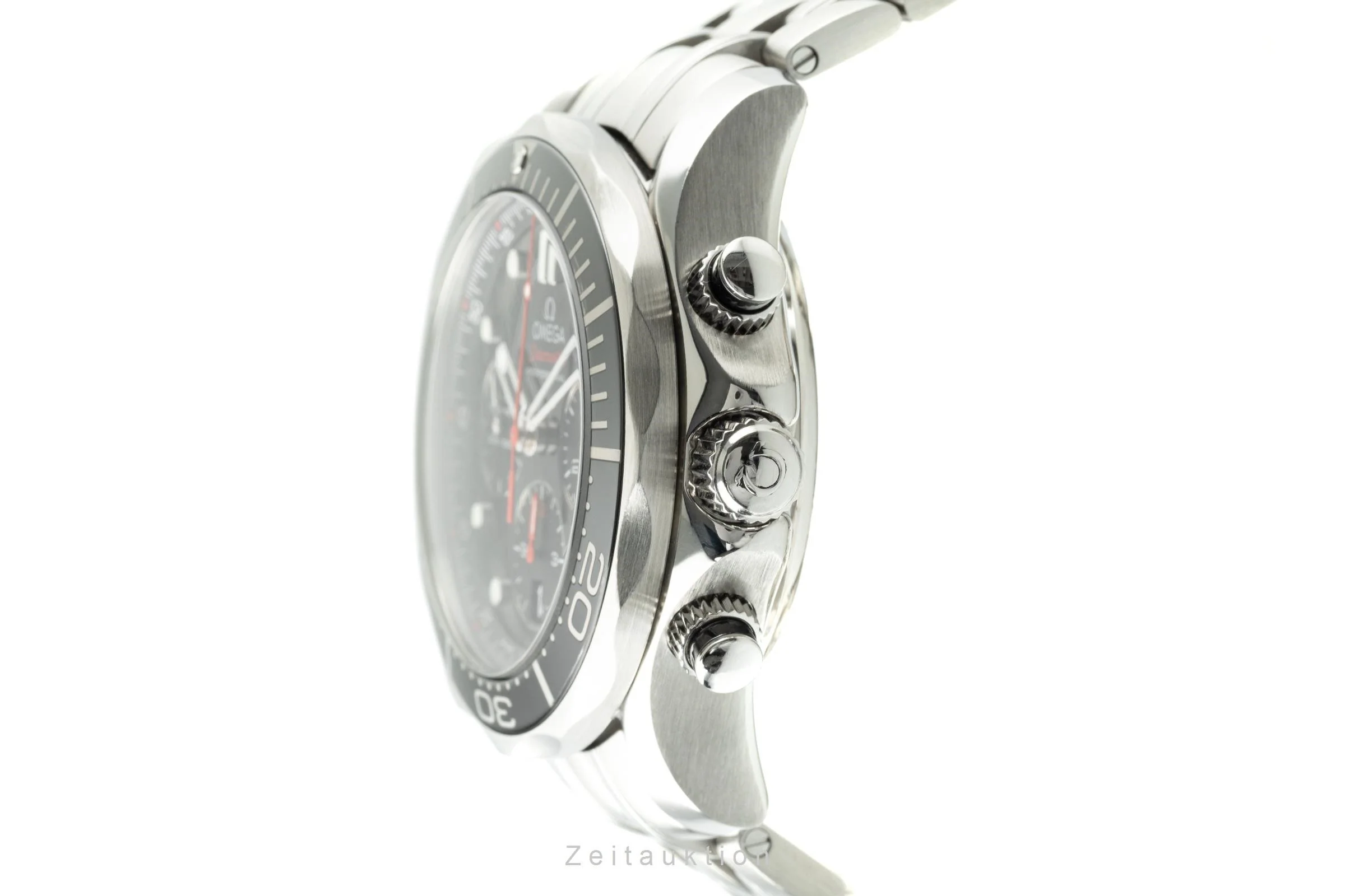Omega Seamaster chronograph steel automatic men's watch 212.30.44.50.01.001 LP: 5100EUR  [2200392] - Image 6