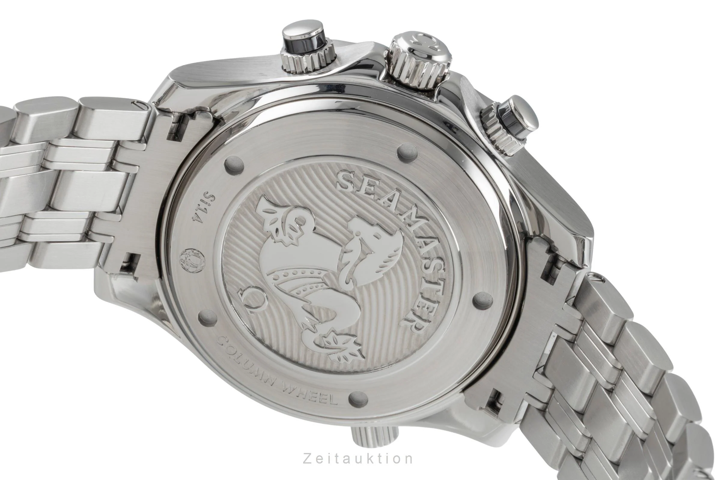 Omega Seamaster chronograph steel automatic men's watch 212.30.44.50.01.001  [2505740] - Image 11