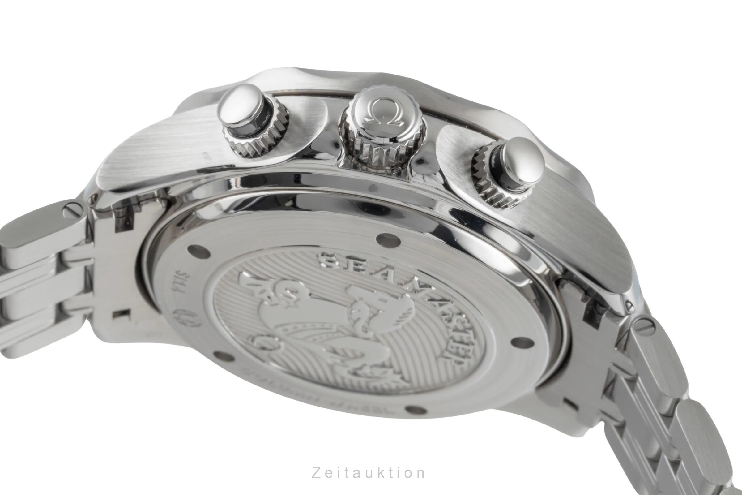 Omega Seamaster chronograph steel automatic men's watch 212.30.44.50.01.001  [2505740] - Image 12