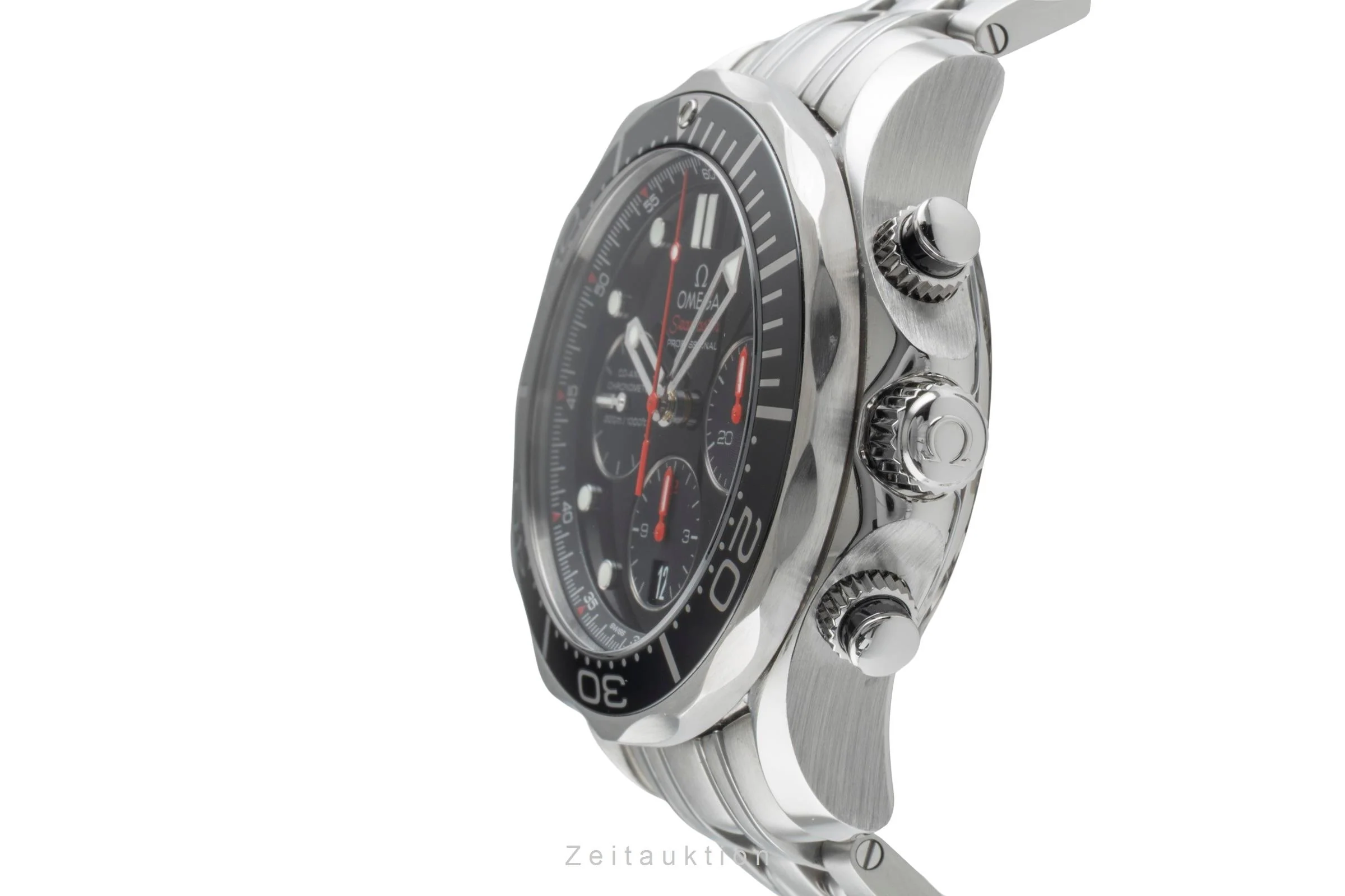 Omega Seamaster chronograph steel automatic men's watch 212.30.44.50.01.001  [2505740] - Image 7