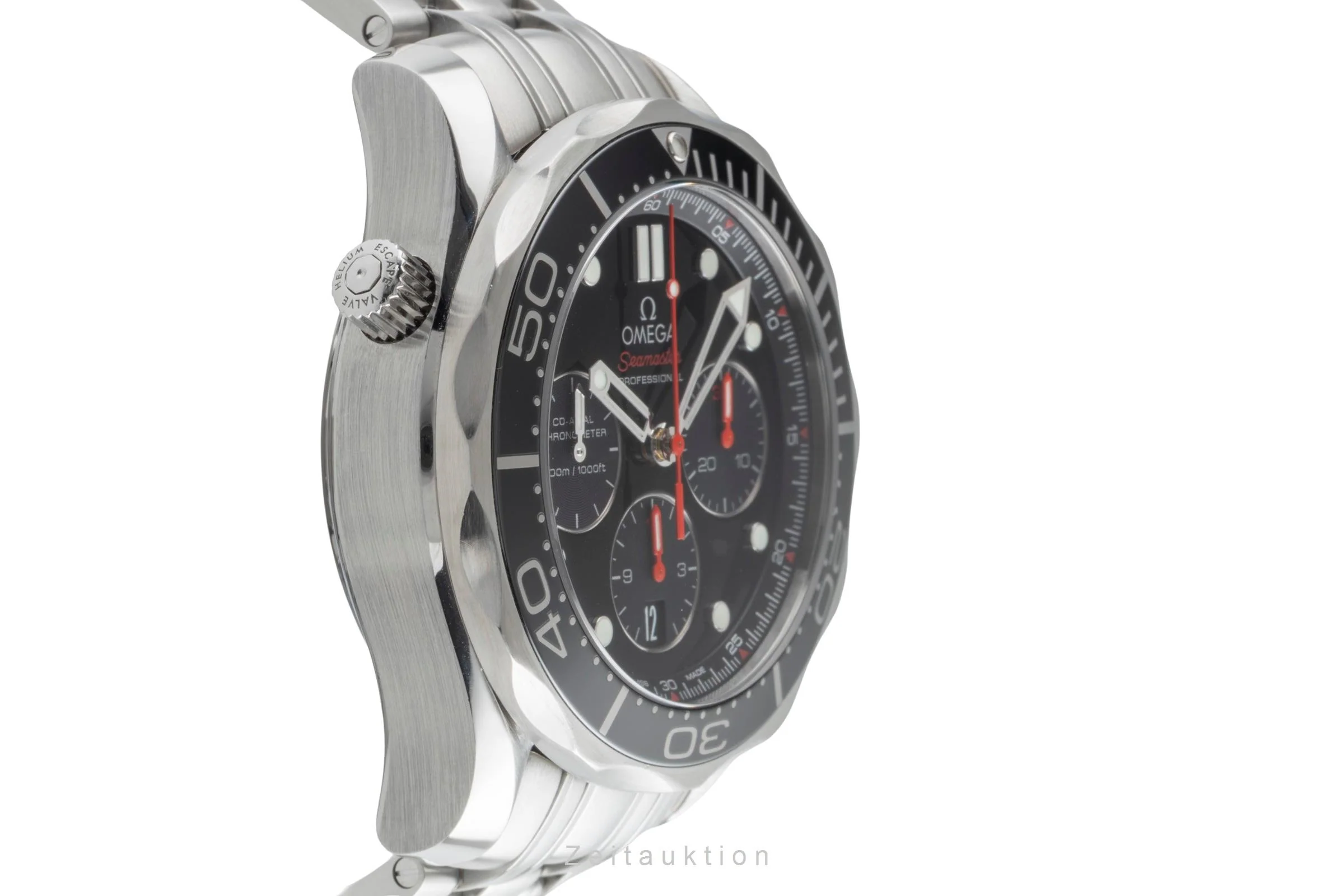 Omega Seamaster chronograph steel automatic men's watch 212.30.44.50.01.001  [2505740] - Image 8
