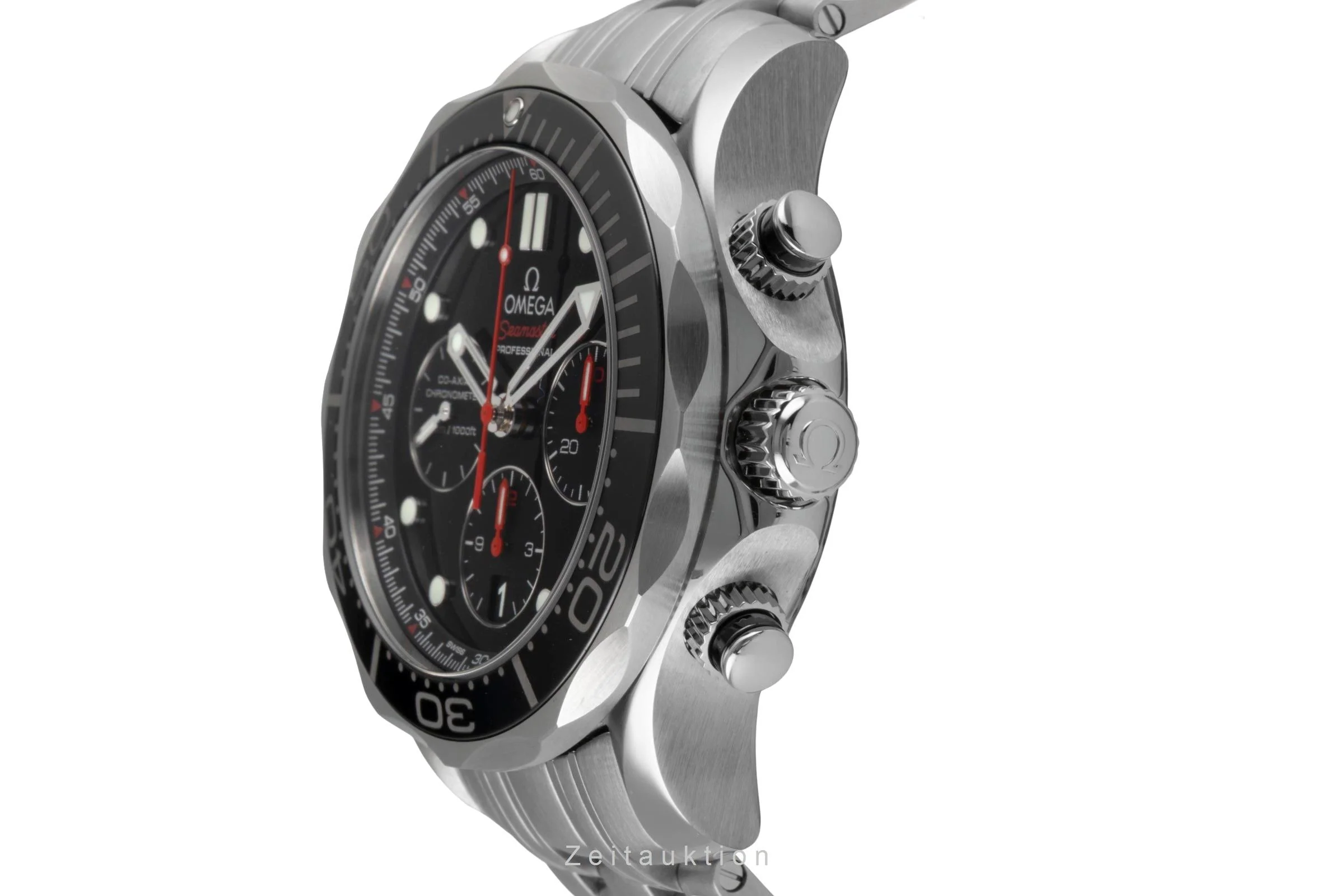 Omega Seamaster chronograph steel automatic men's watch 212.30.44.50.01.001 LP: 9300EUR  [2600487] - Image 7