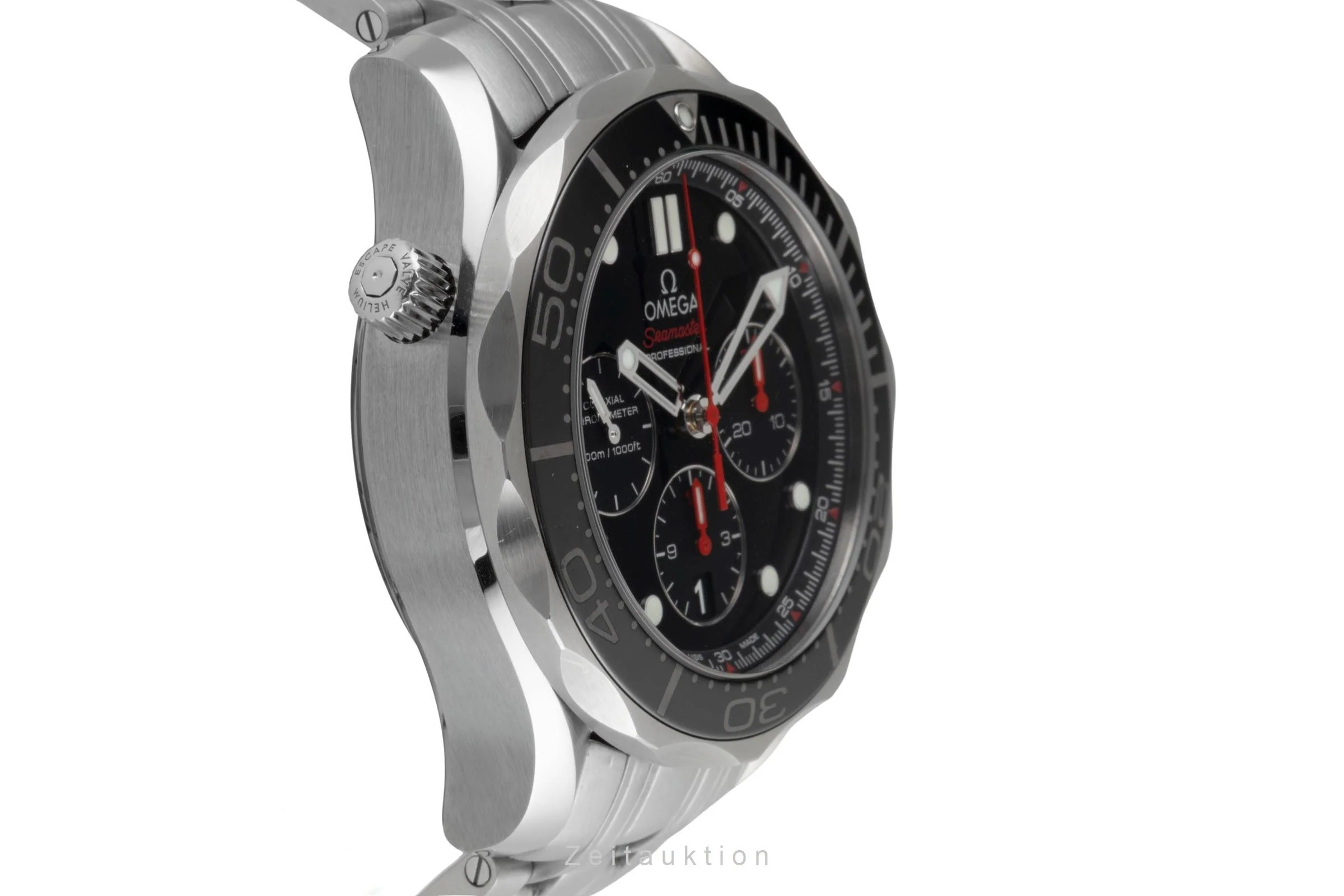 Omega Seamaster chronograph steel automatic men's watch 212.30.44.50.01.001 LP: 9300EUR  [2600487] - Image 8