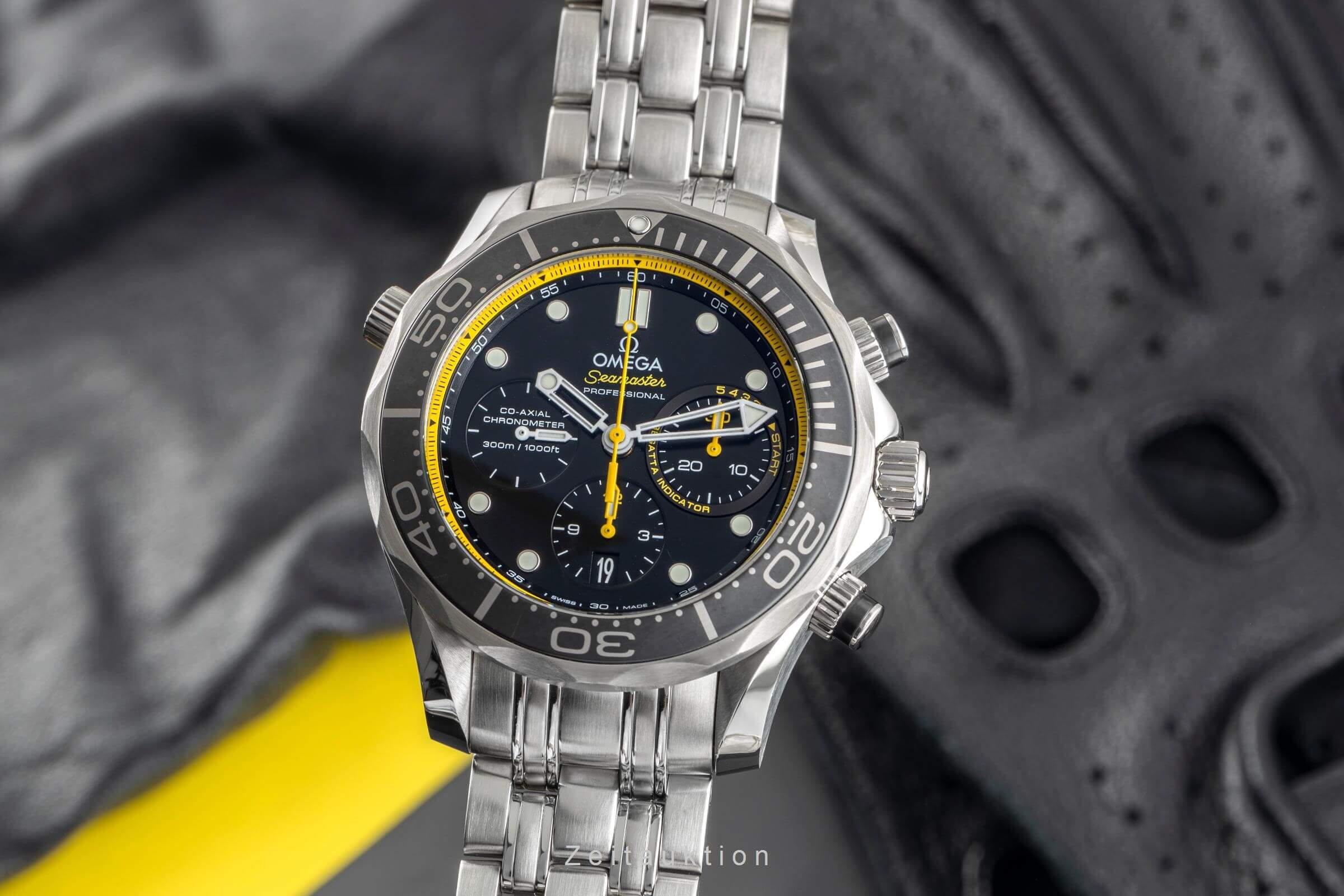 Omega Seamaster chronograph steel automatic men's watch 212.30.44.50.01.002 LP: 9300EUR  [2501607] - Image 2