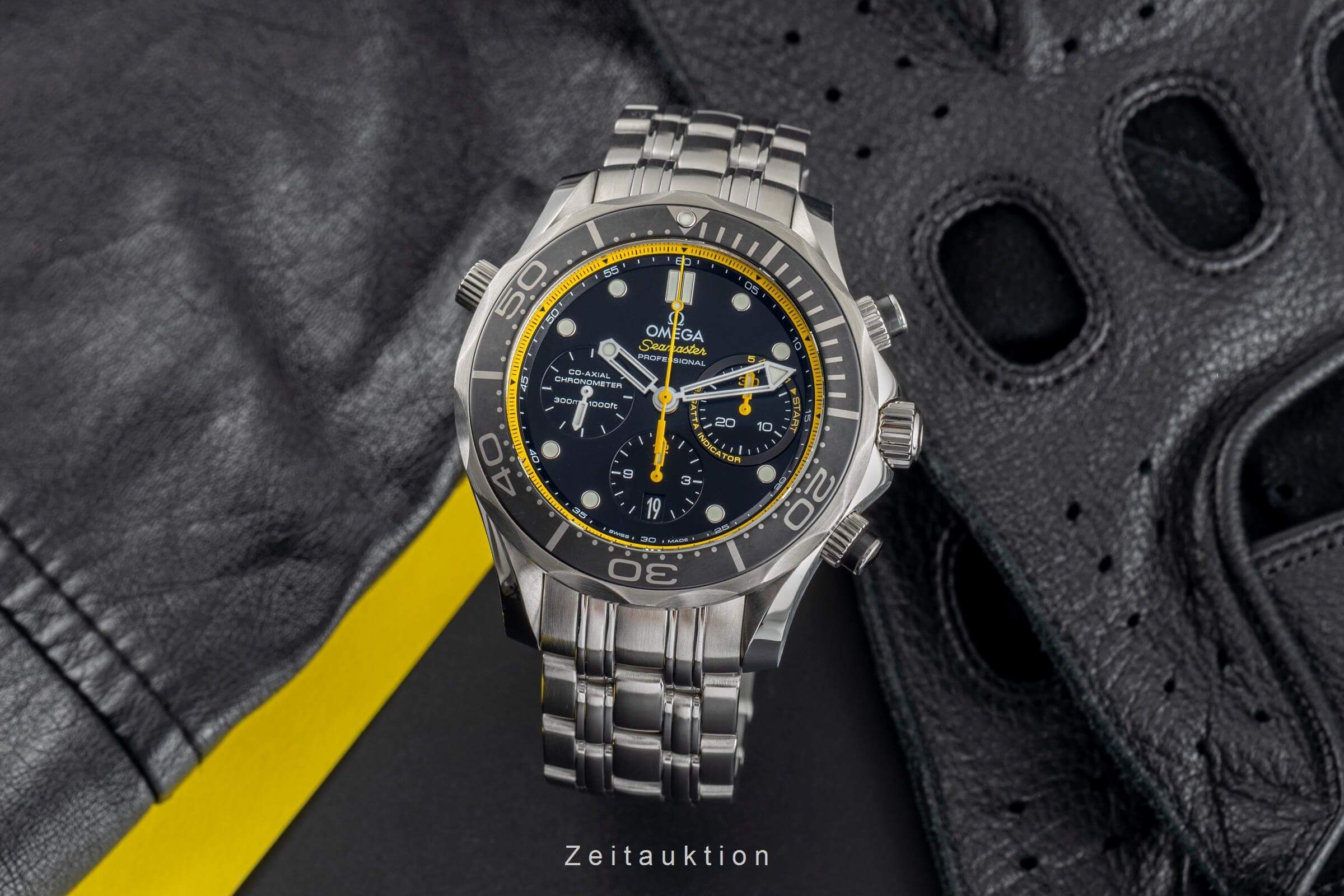 Omega Seamaster chronograph steel automatic men's watch 212.30.44.50.01.002 LP: 9300EUR  [2501607] - Image 4