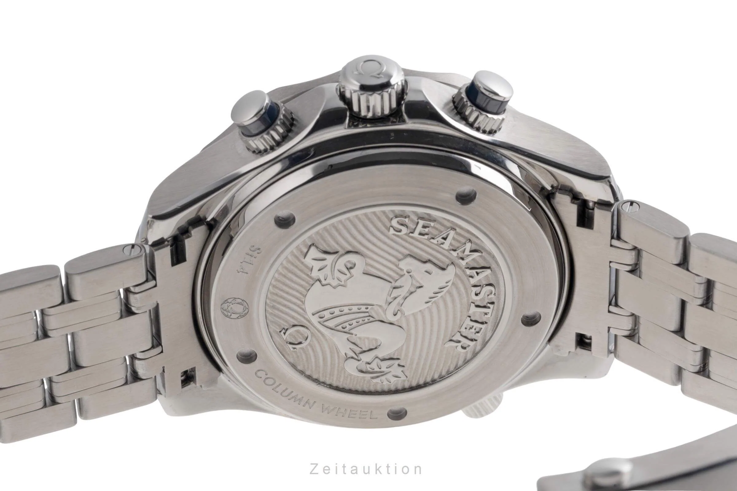 Omega Seamaster chronograph steel automatic men's watch 212.30.44.50.03.001  [2501686] - Image 10