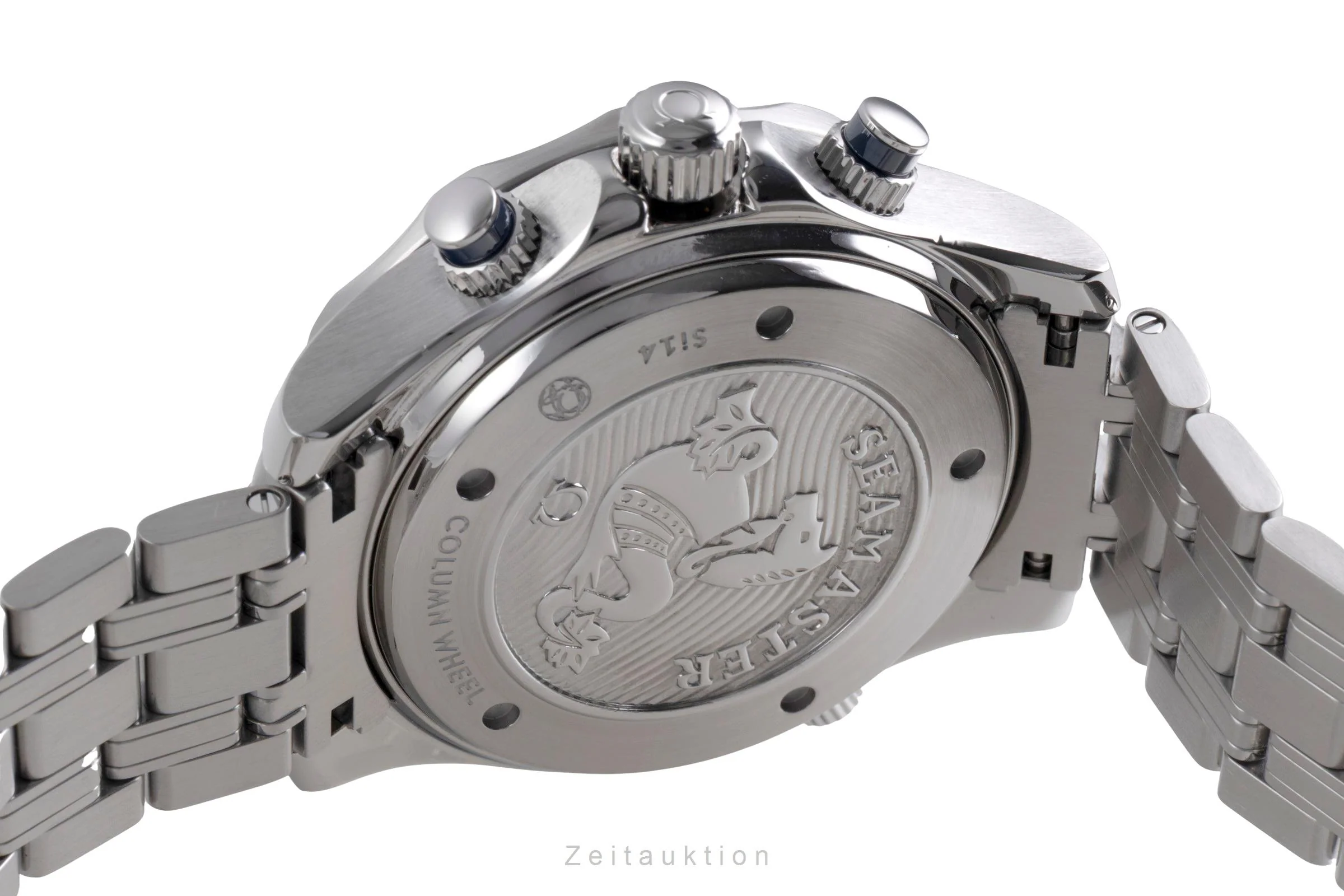 Omega Seamaster chronograph steel automatic men's watch 212.30.44.50.03.001 LP: 9300EUR  [2600665] - Image 11