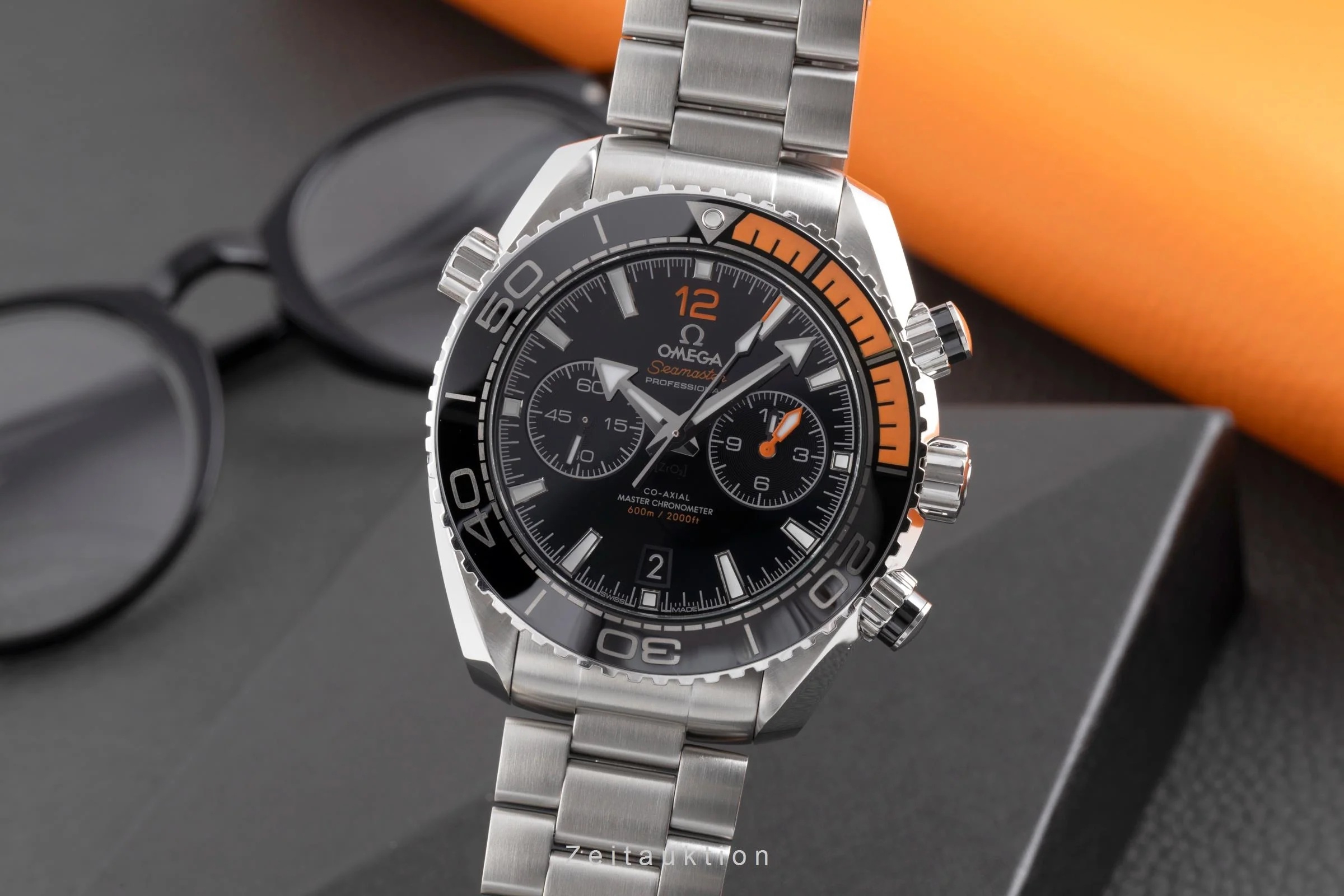 Omega Seamaster chronograph steel automatic men's watch 215.30.46.51.01.002 LP: 9900EUR  [2502850] - Image 2