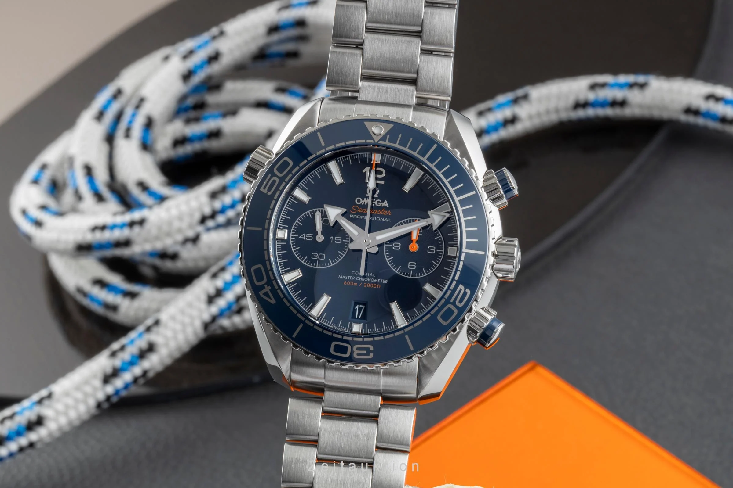 Omega Seamaster chronograph steel automatic men's watch 215.30.46.51.03.001 LP: 9900EUR  [2505197] - Image 2