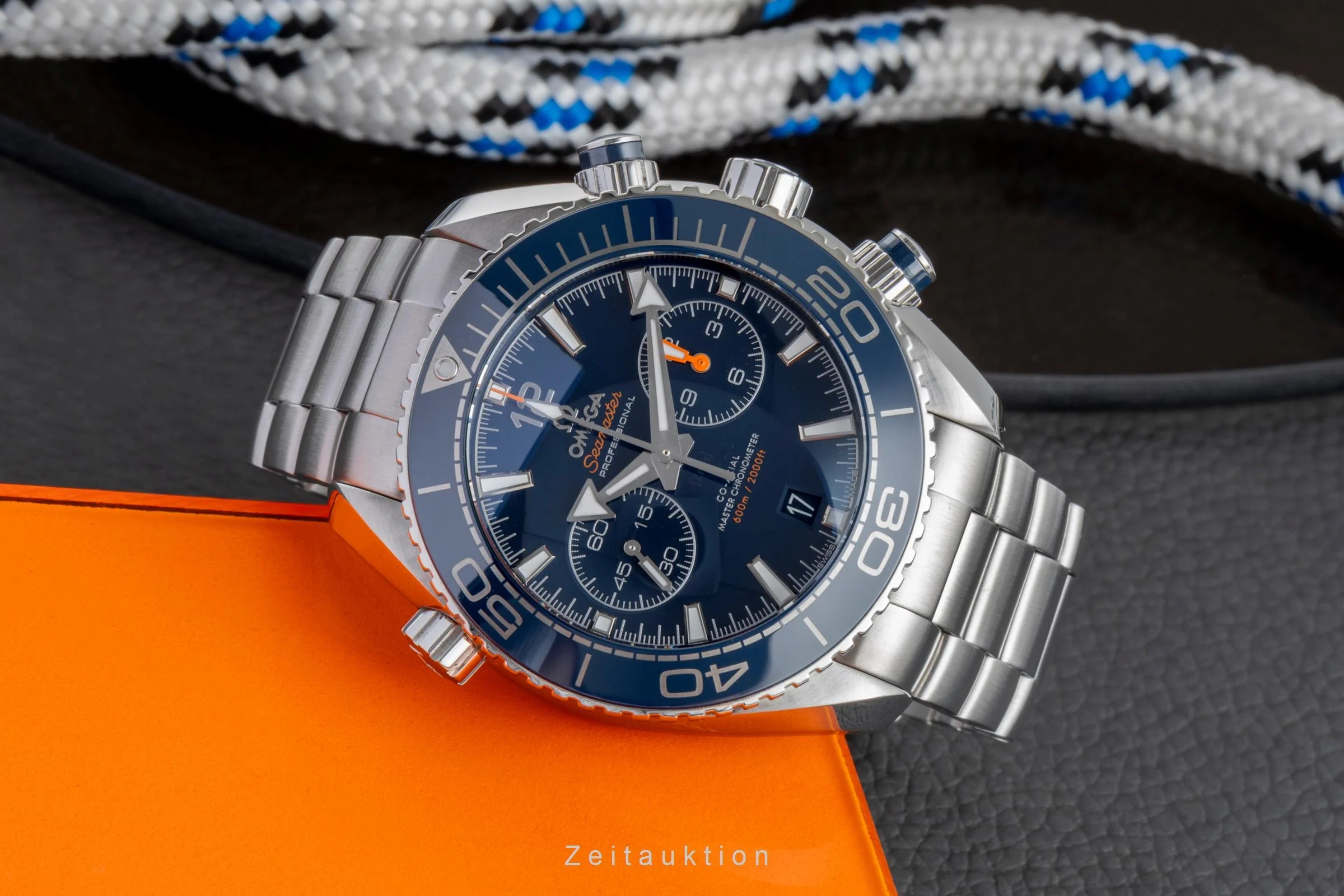 Omega Seamaster chronograph steel automatic men's watch 215.30.46.51.03.001 LP: 9900EUR  [2505197] - Image 3