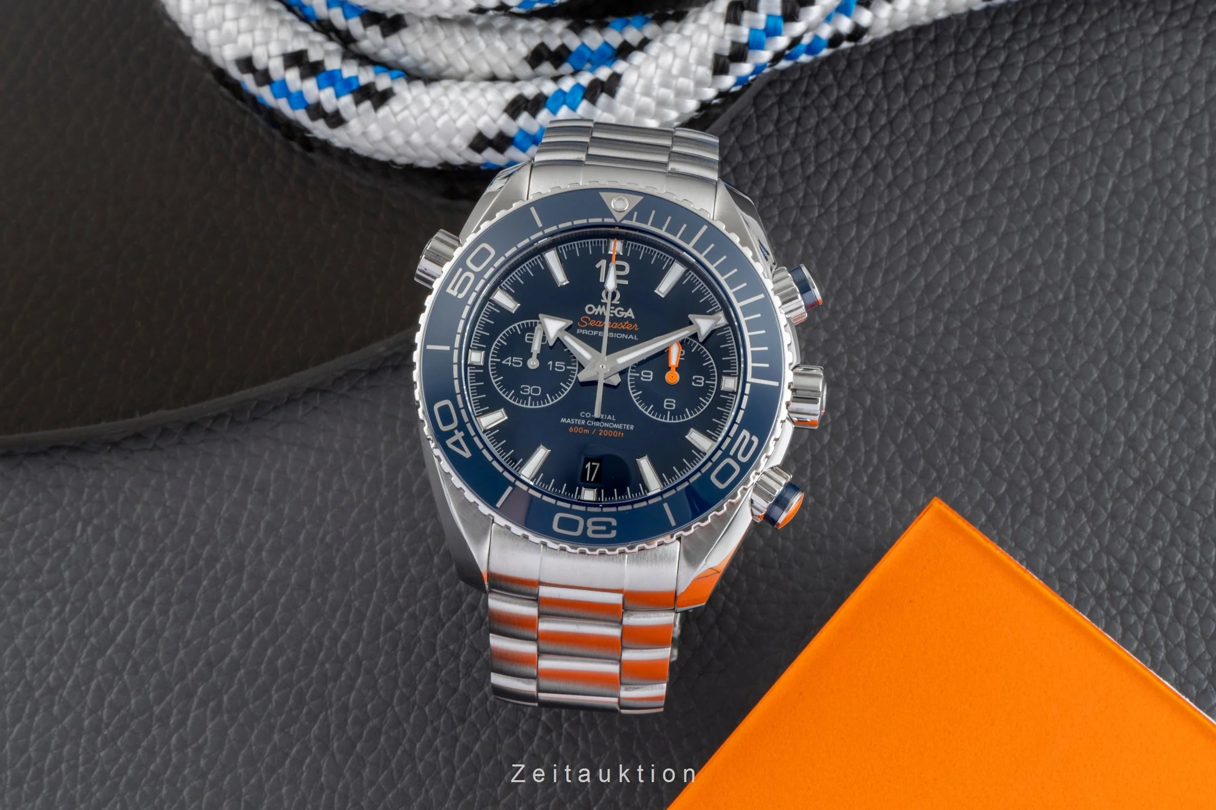 Omega Seamaster chronograph steel automatic men's watch 215.30.46.51.03.001 LP: 9900EUR  [2505197] - Image 4