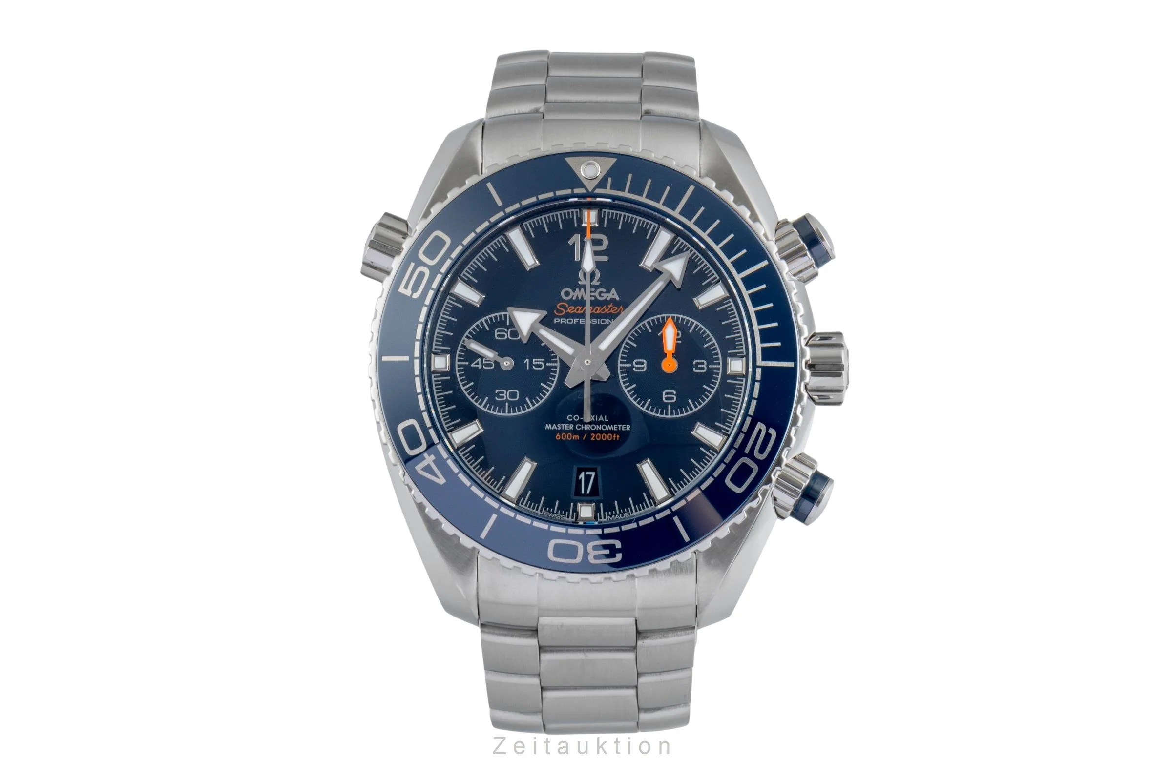 Omega Seamaster chronograph steel automatic men's watch 215.30.46.51.03.001 LP: 9900EUR  [2505197] - Image 5